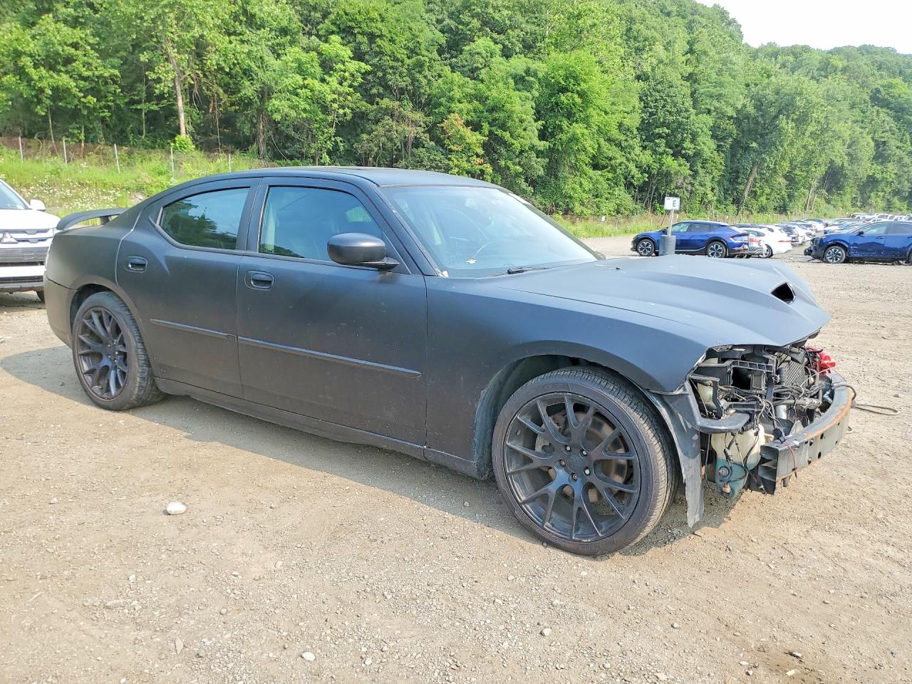 2008 Dodge Charger R/t Black vin: 2B3LA53H08H261520