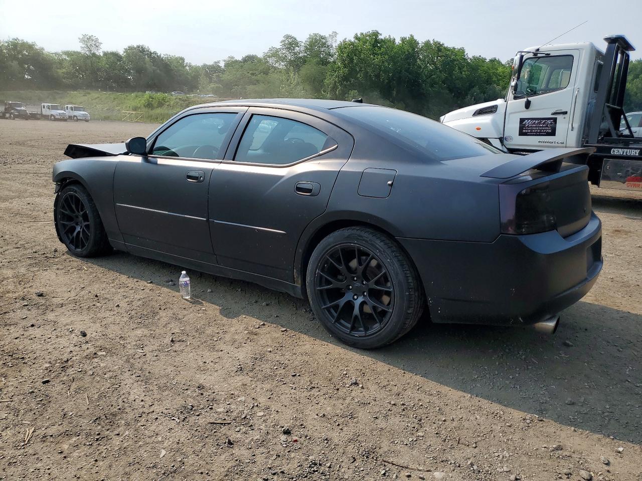 2008 Dodge Charger R/t Black vin: 2B3LA53H08H261520