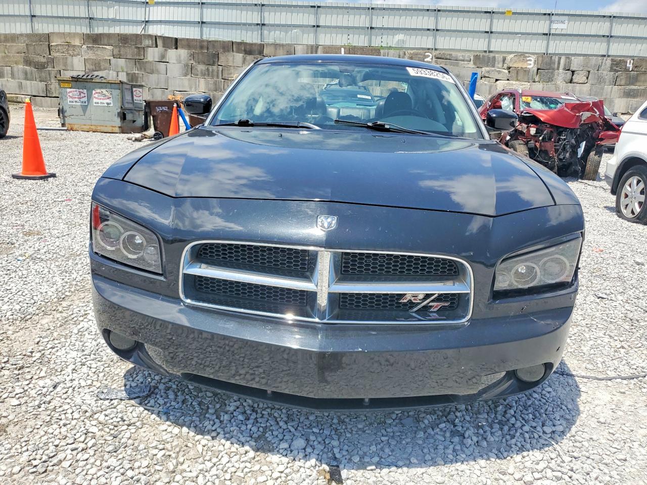 2008 Dodge Charger R/t Черный vin: 2B3LA53H18H149308