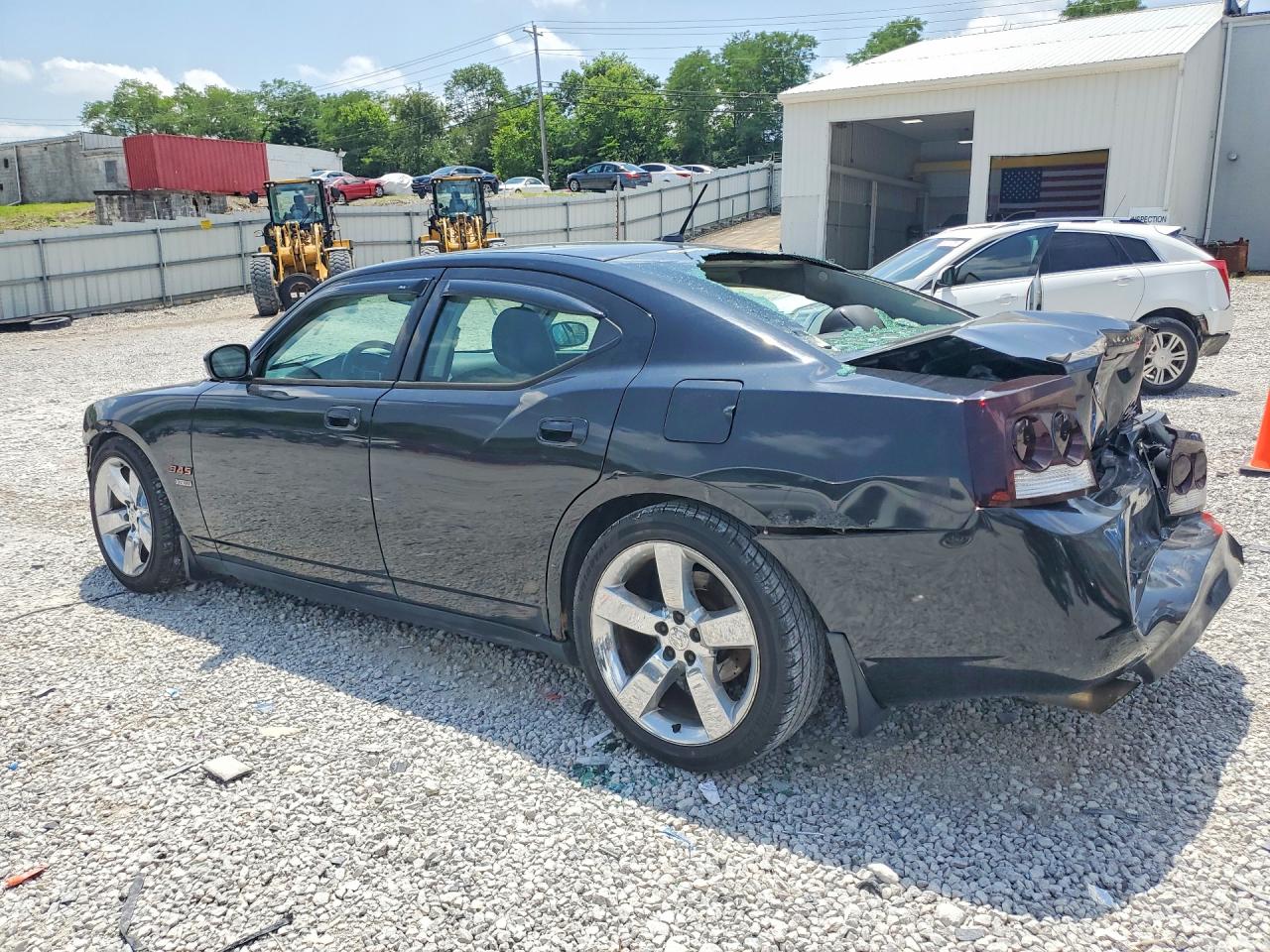 2008 Dodge Charger R/t Черный vin: 2B3LA53H18H149308