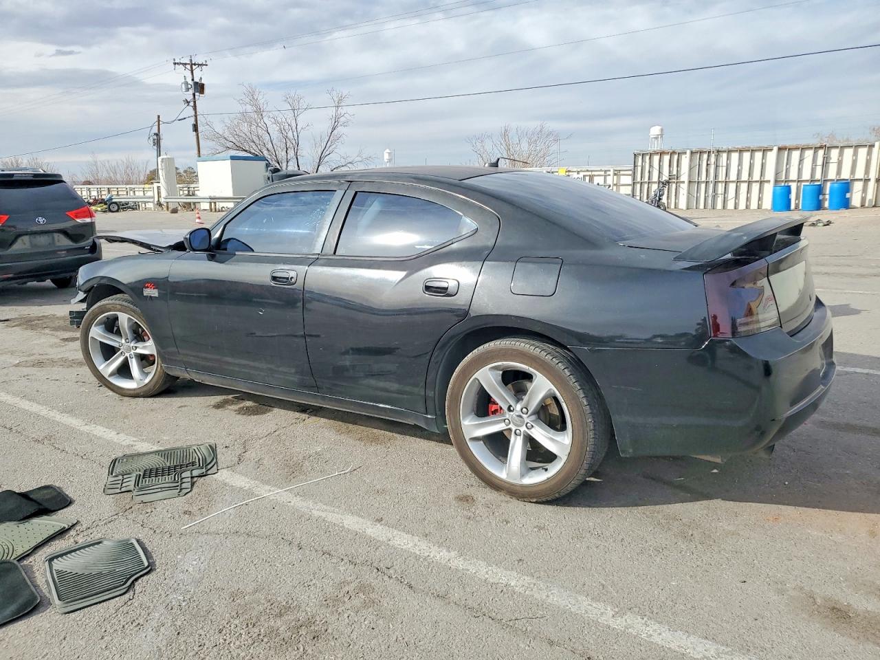 2008 Dodge Charger R/t Black vin: 2B3LA53H38H103107