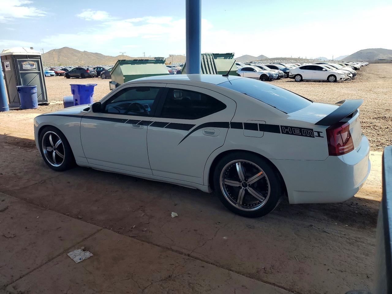 2008 Dodge Charger R/t White vin: 2B3LA53H58H128378