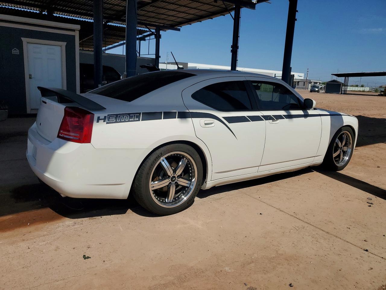 2008 Dodge Charger R/t White vin: 2B3LA53H58H128378
