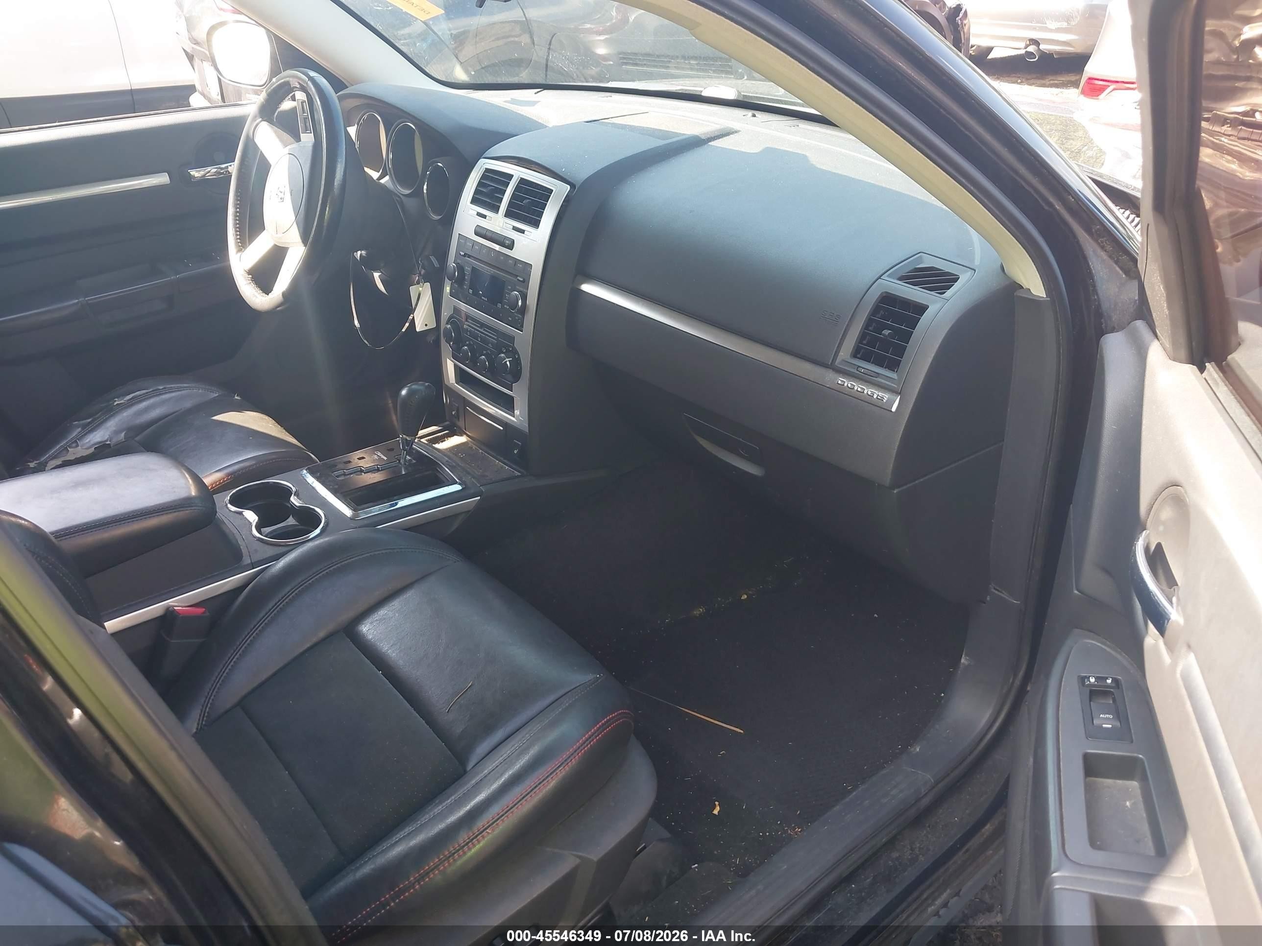 2008 Dodge Charger R/t Black vin: 2B3LA53H58H328371