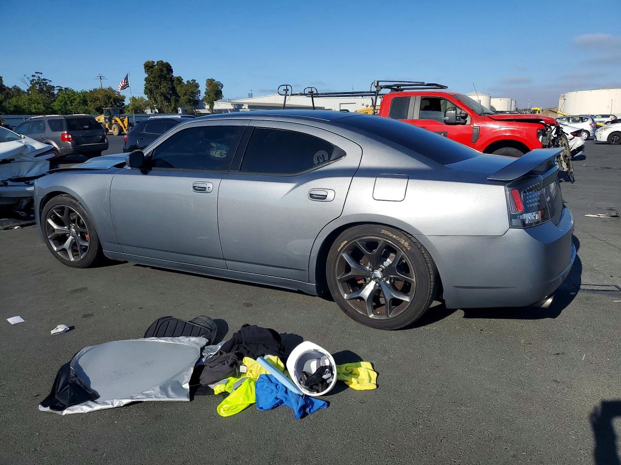 2006 Dodge Charger R/t Silver vin: 2B3LA53H66H476252