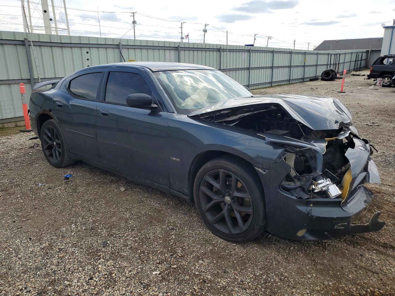 2008 Dodge Charger R Blue vin: 2B3LA53H68H126736