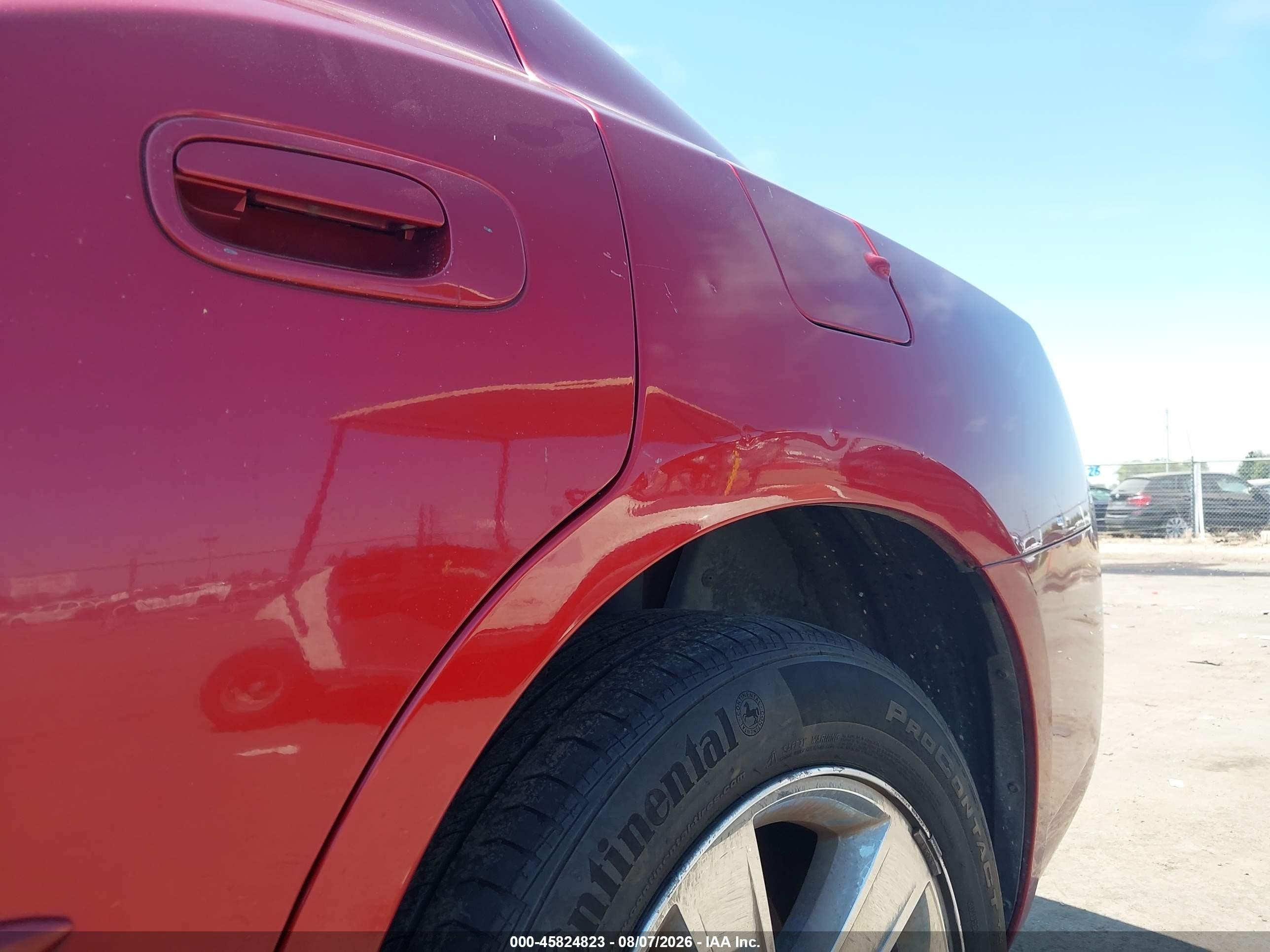 2008 Dodge Charger R/t Red vin: 2B3LA53H88H253214