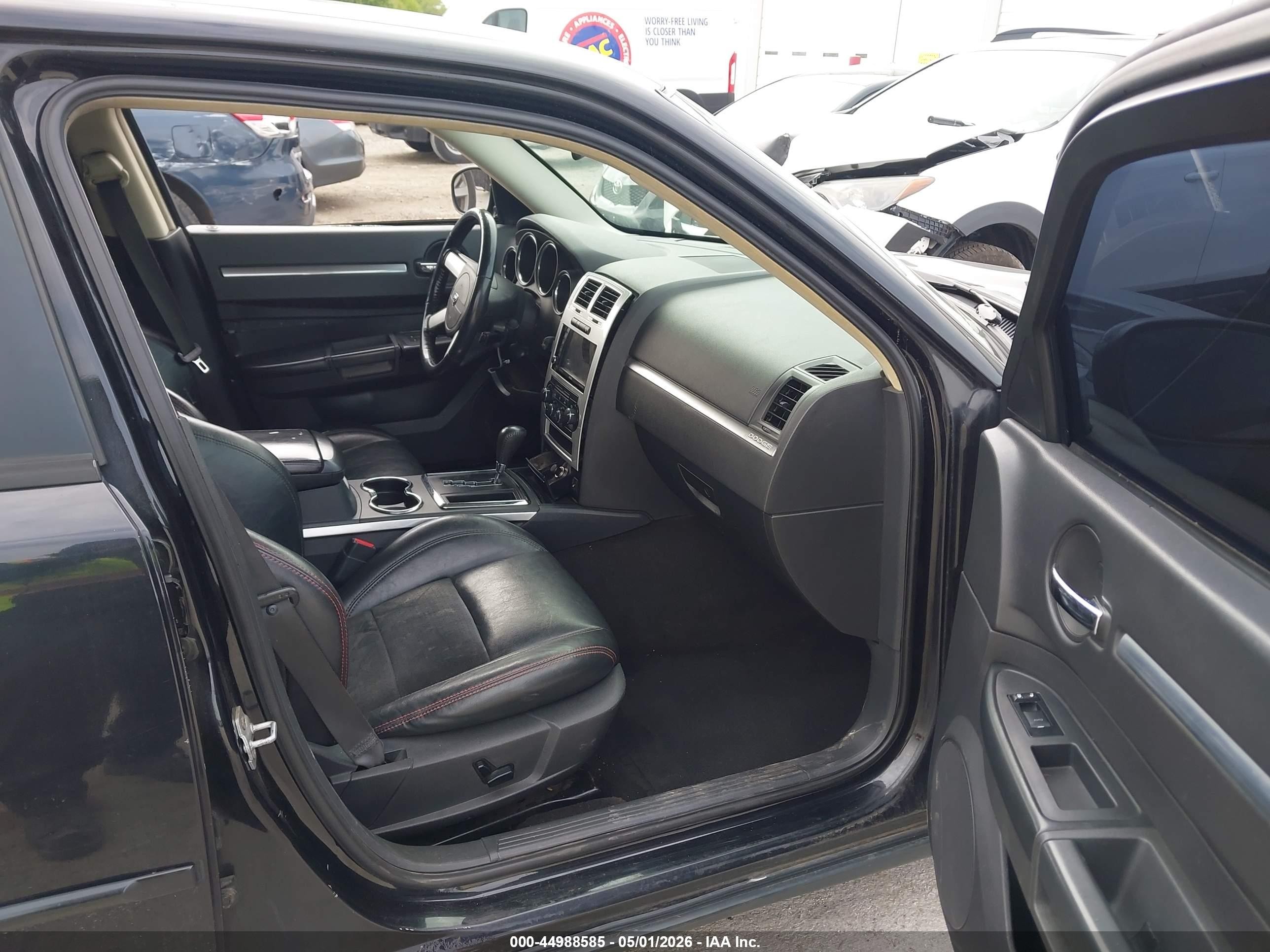 2008 Dodge Charger R/t Black vin: 2B3LA53H88H272653