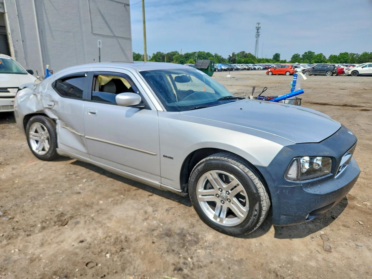 2006 Dodge Charger R/t Gray vin: 2B3LA53H96H344263