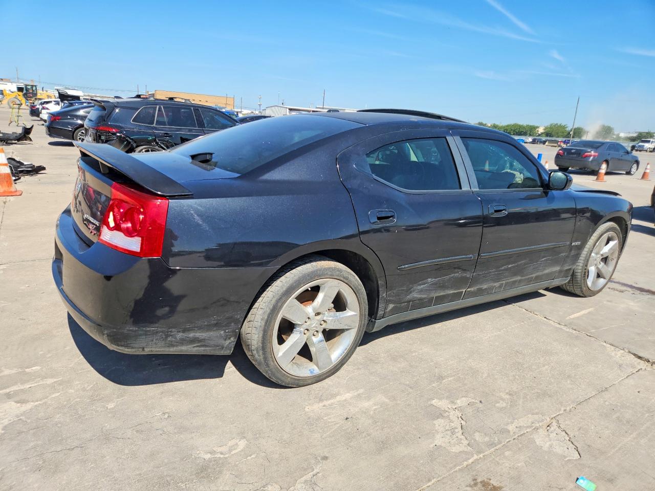 2009 Dodge Charger R/t Black vin: 2B3LA53T19H620735