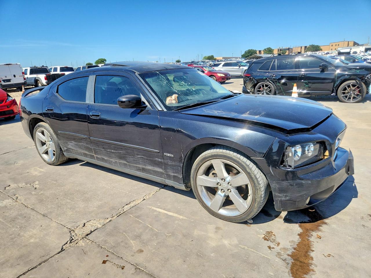 2009 Dodge Charger R/t Black vin: 2B3LA53T19H620735