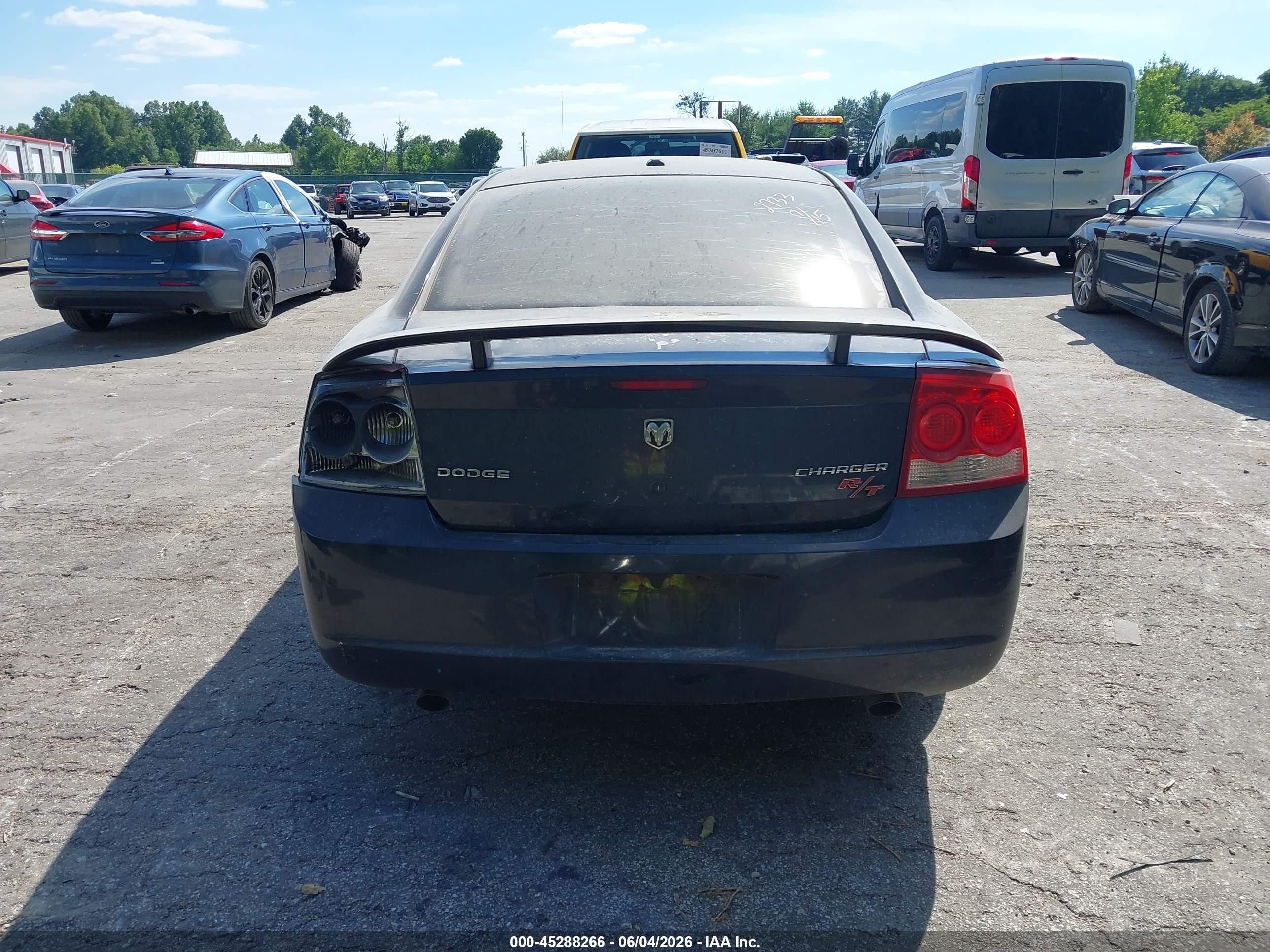 2009 Dodge Charger R/t Black vin: 2B3LA53T59H512733