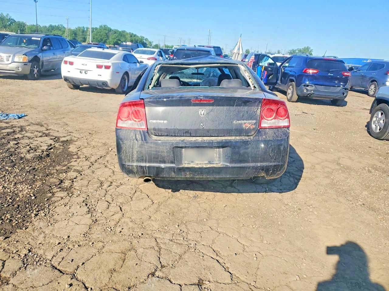 2009 Dodge Charger R Black vin: 2B3LA53T59H575721