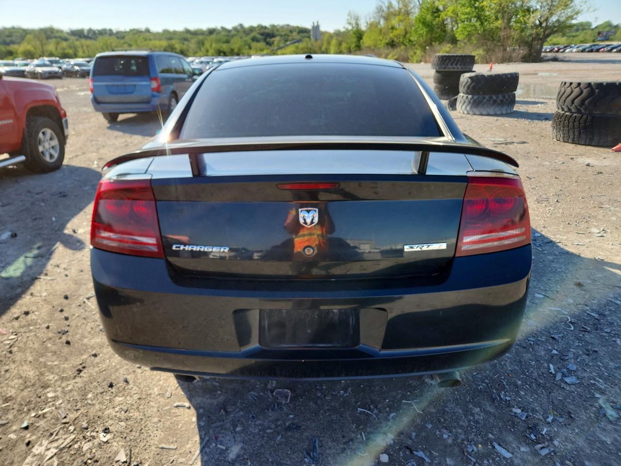 2007 Dodge Charger Srt-8 Black vin: 2B3LA73W27H725643