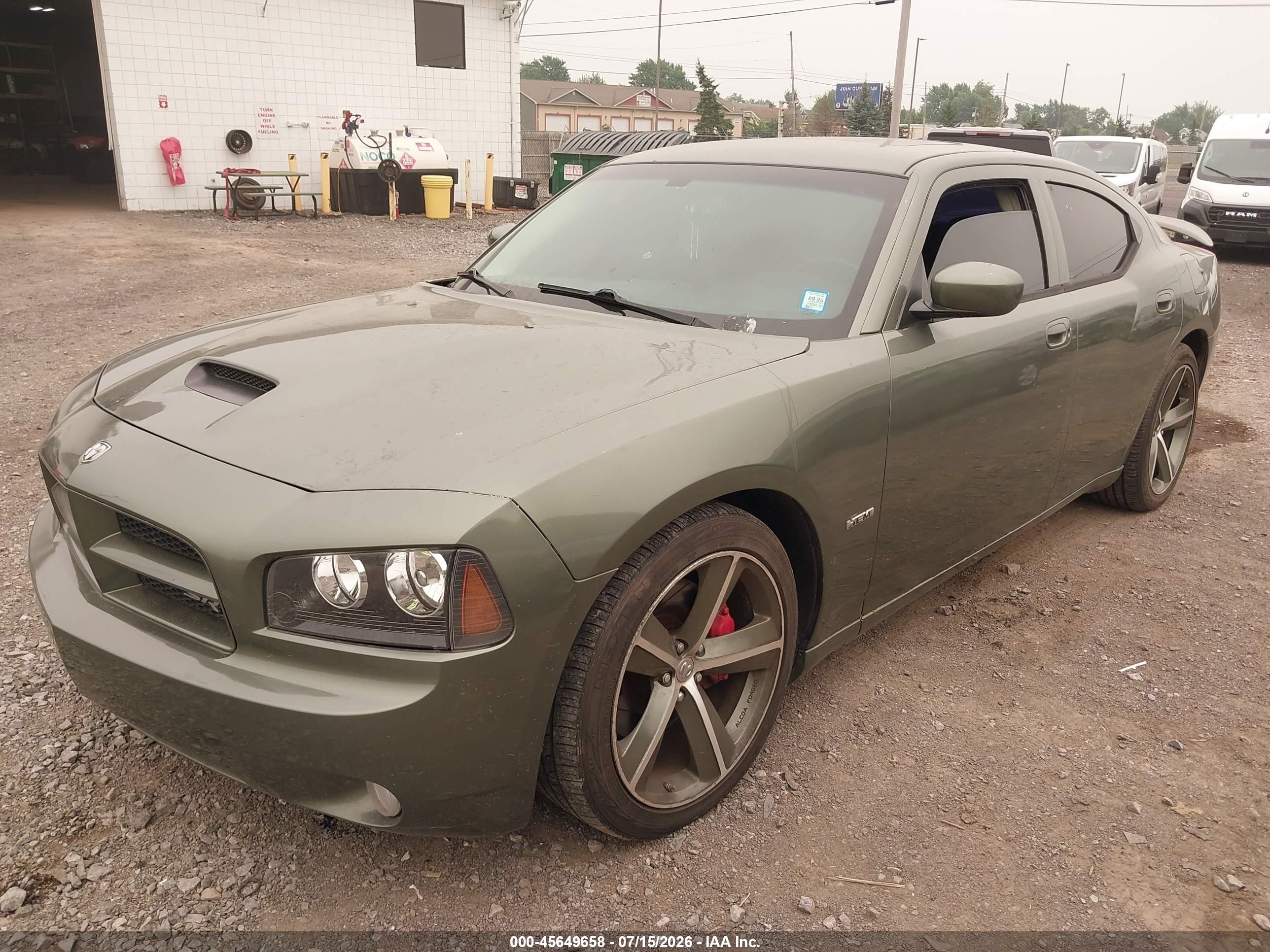 2008 Dodge Charger Srt8 Green vin: 2B3LA73W28H151272