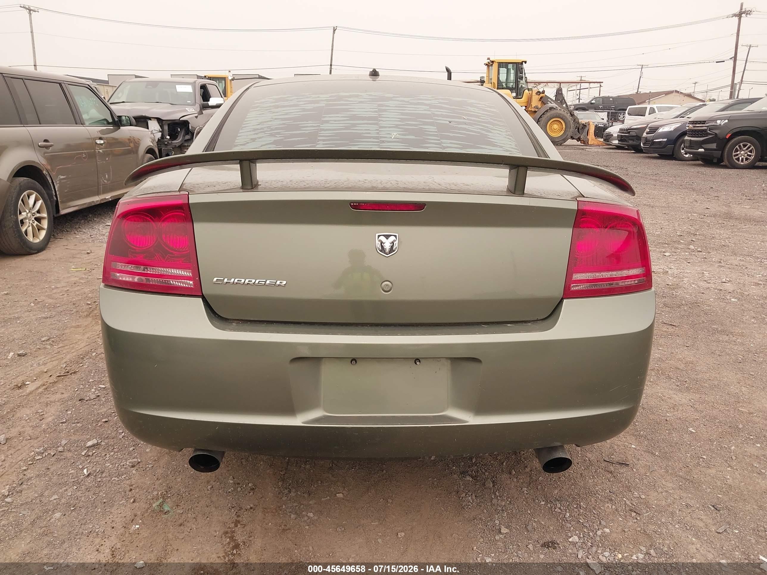 2008 Dodge Charger Srt8 Green vin: 2B3LA73W28H151272