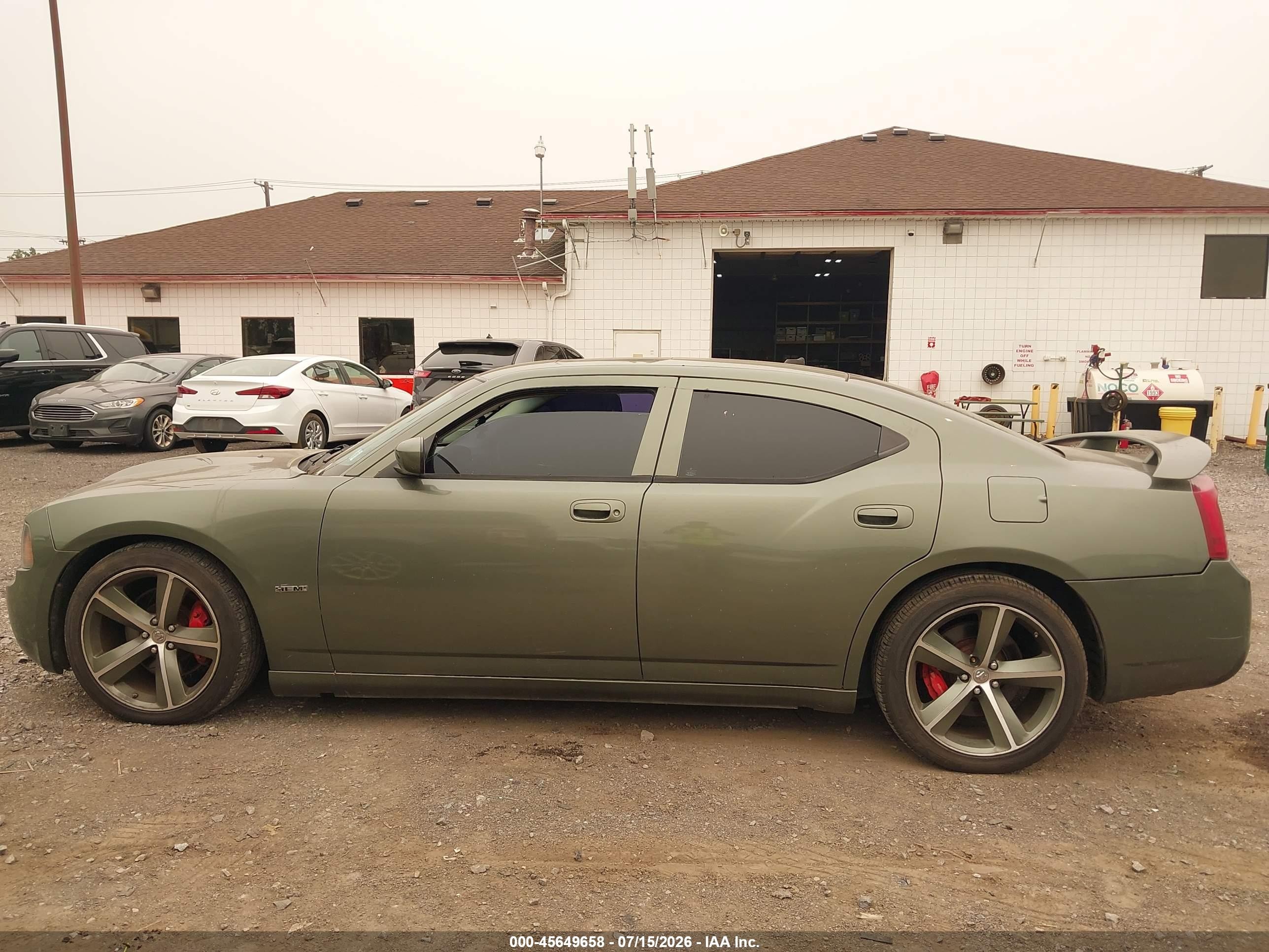2008 Dodge Charger Srt8 Green vin: 2B3LA73W28H151272