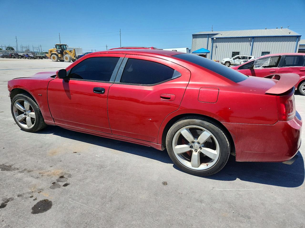 2006 Dodge Charger Srt-8 Red vin: 2B3LA73W56H506576