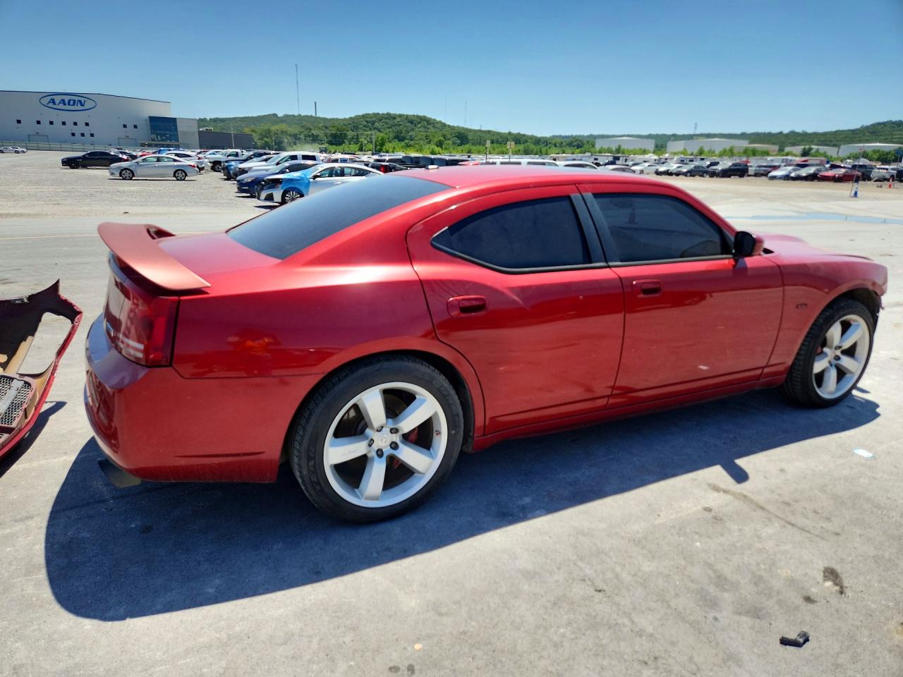 2006 Dodge Charger Srt-8 Red vin: 2B3LA73W56H506576