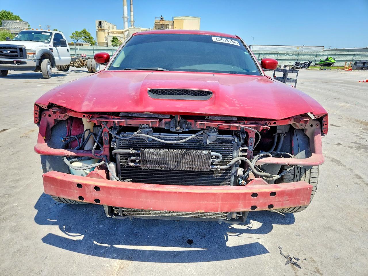 2006 Dodge Charger Srt-8 Red vin: 2B3LA73W56H506576