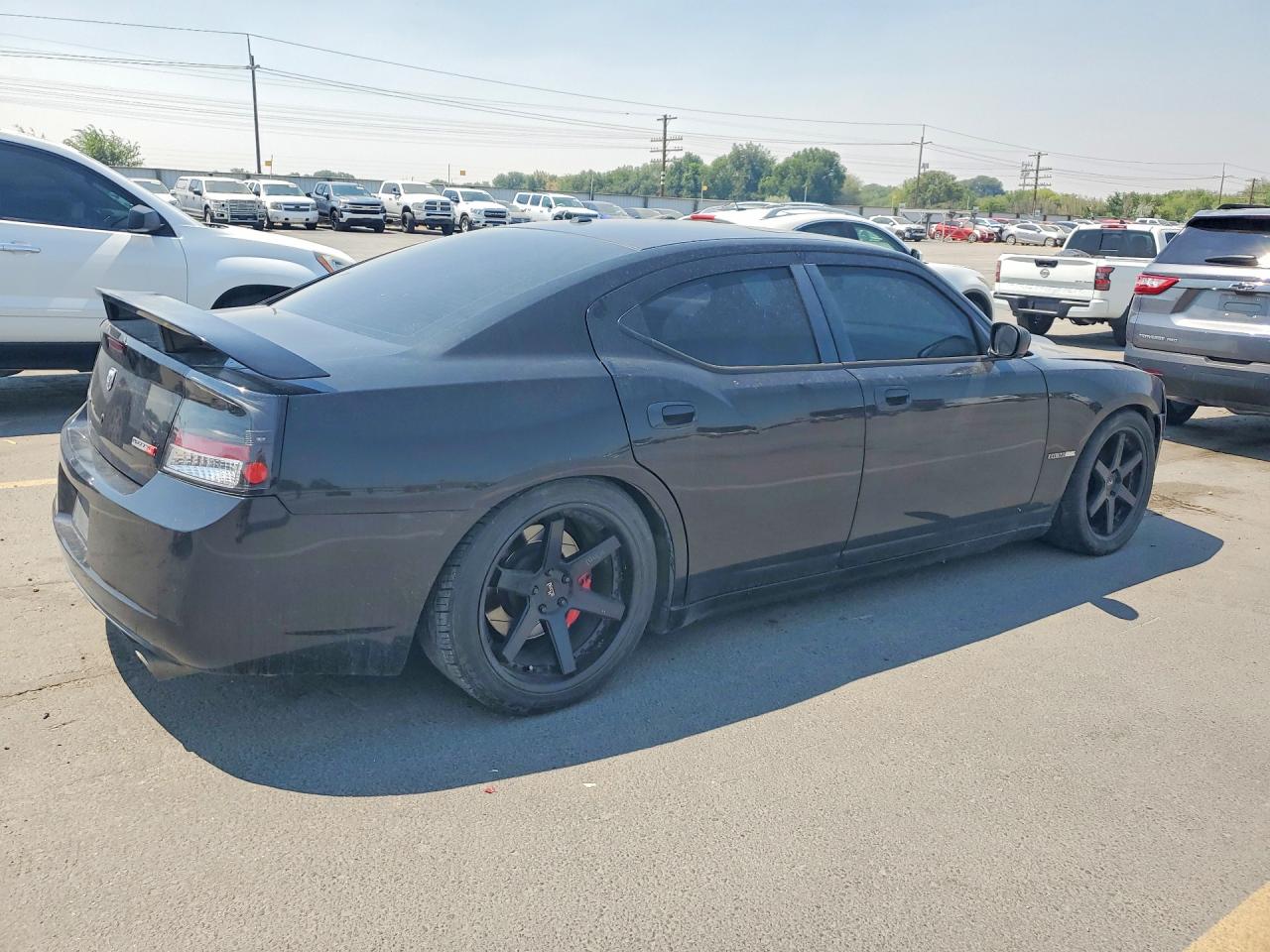 2007 Dodge Charger Srt-8 Black vin: 2B3LA73W57H890411
