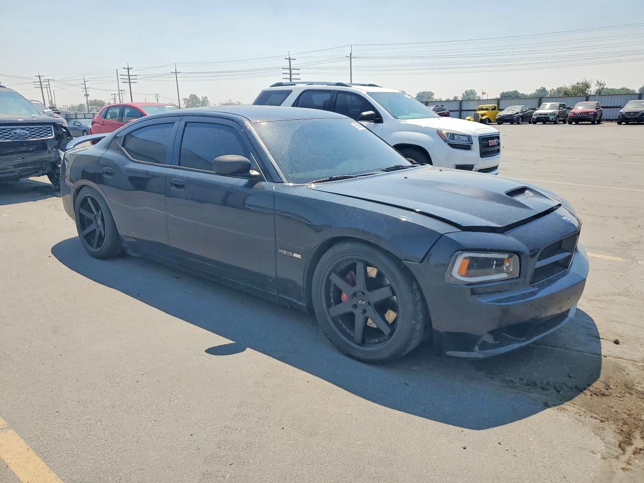 2007 Dodge Charger Srt-8 Black vin: 2B3LA73W57H890411