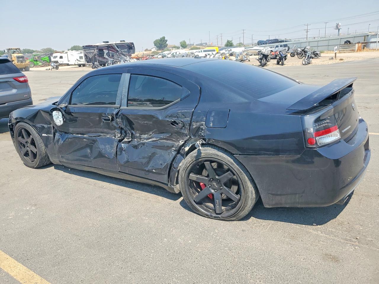 2007 Dodge Charger Srt-8 Black vin: 2B3LA73W57H890411