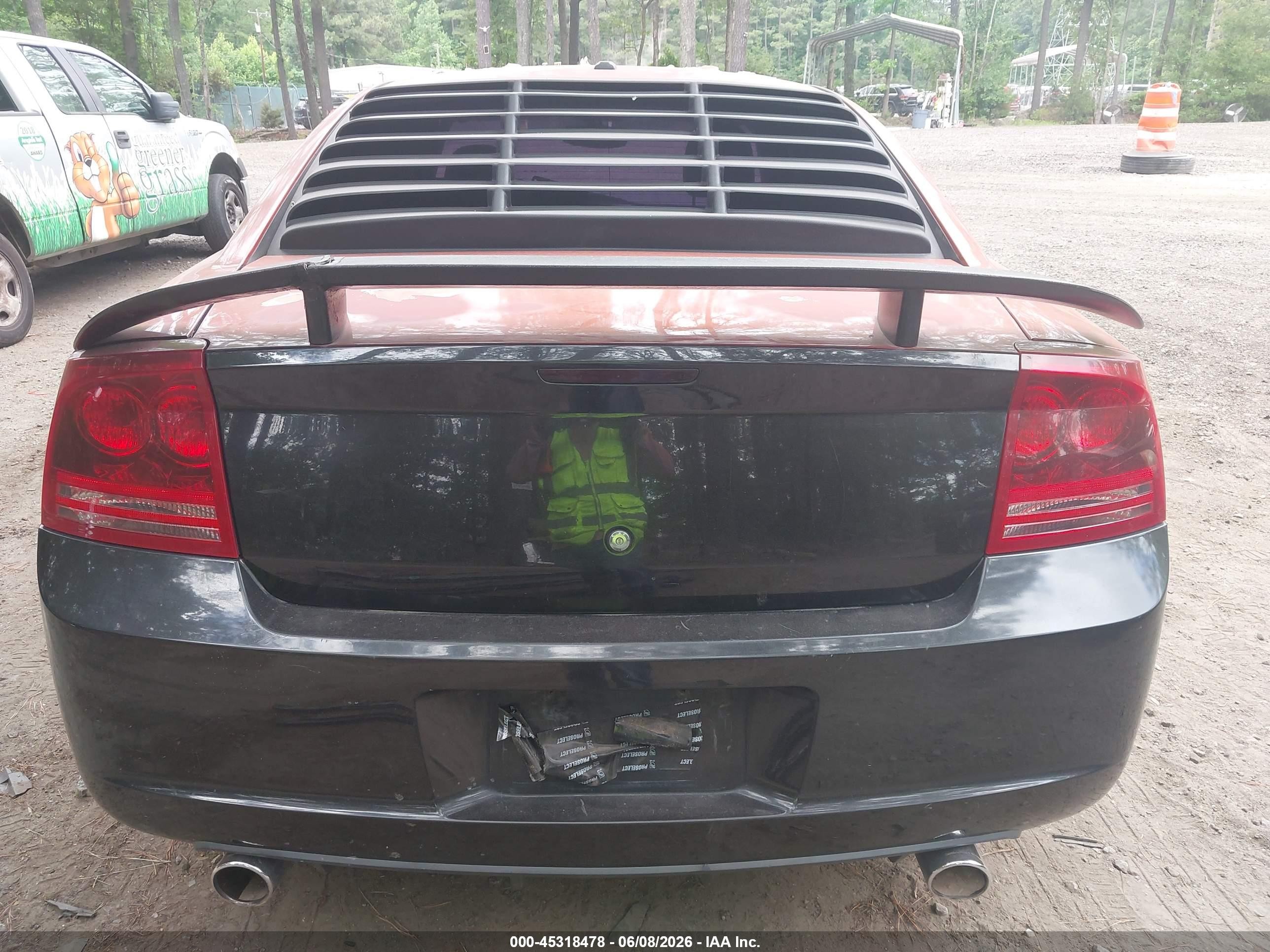 2006 Dodge Charger Srt8 Black vin: 2B3LA73W66H369468