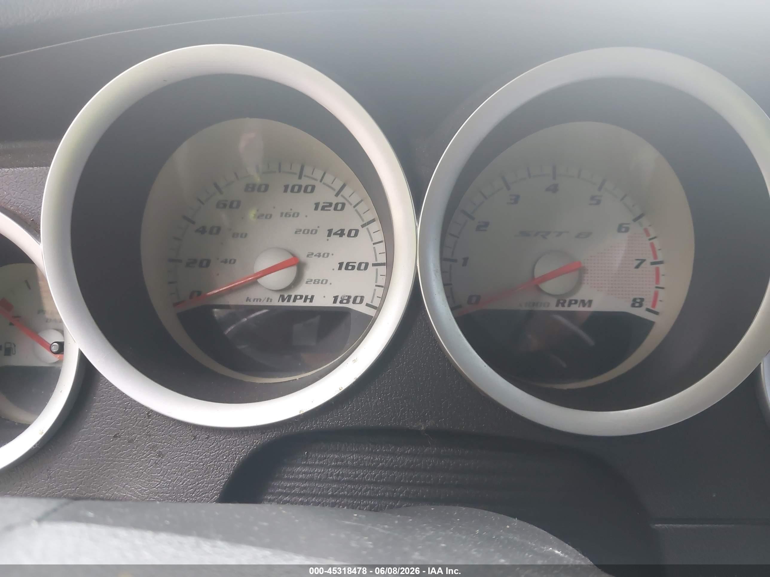 2006 Dodge Charger Srt8 Black vin: 2B3LA73W66H369468