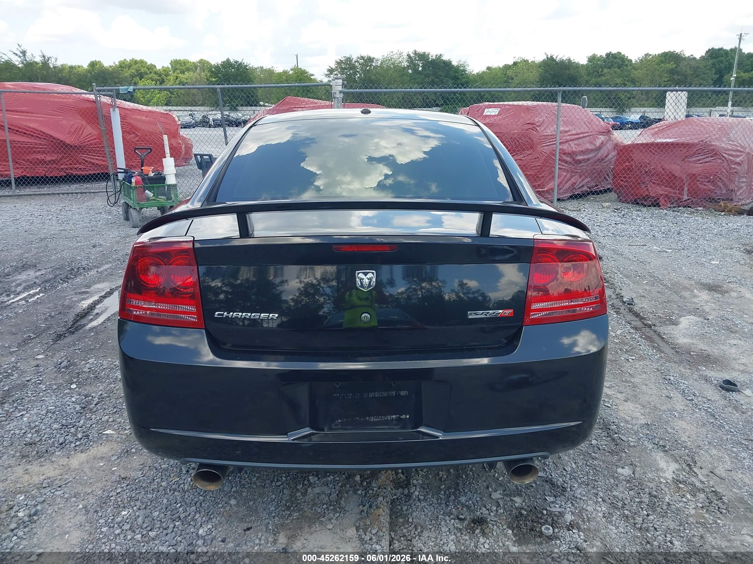 2007 Dodge Charger Srt8 Black vin: 2B3LA73W87H738946
