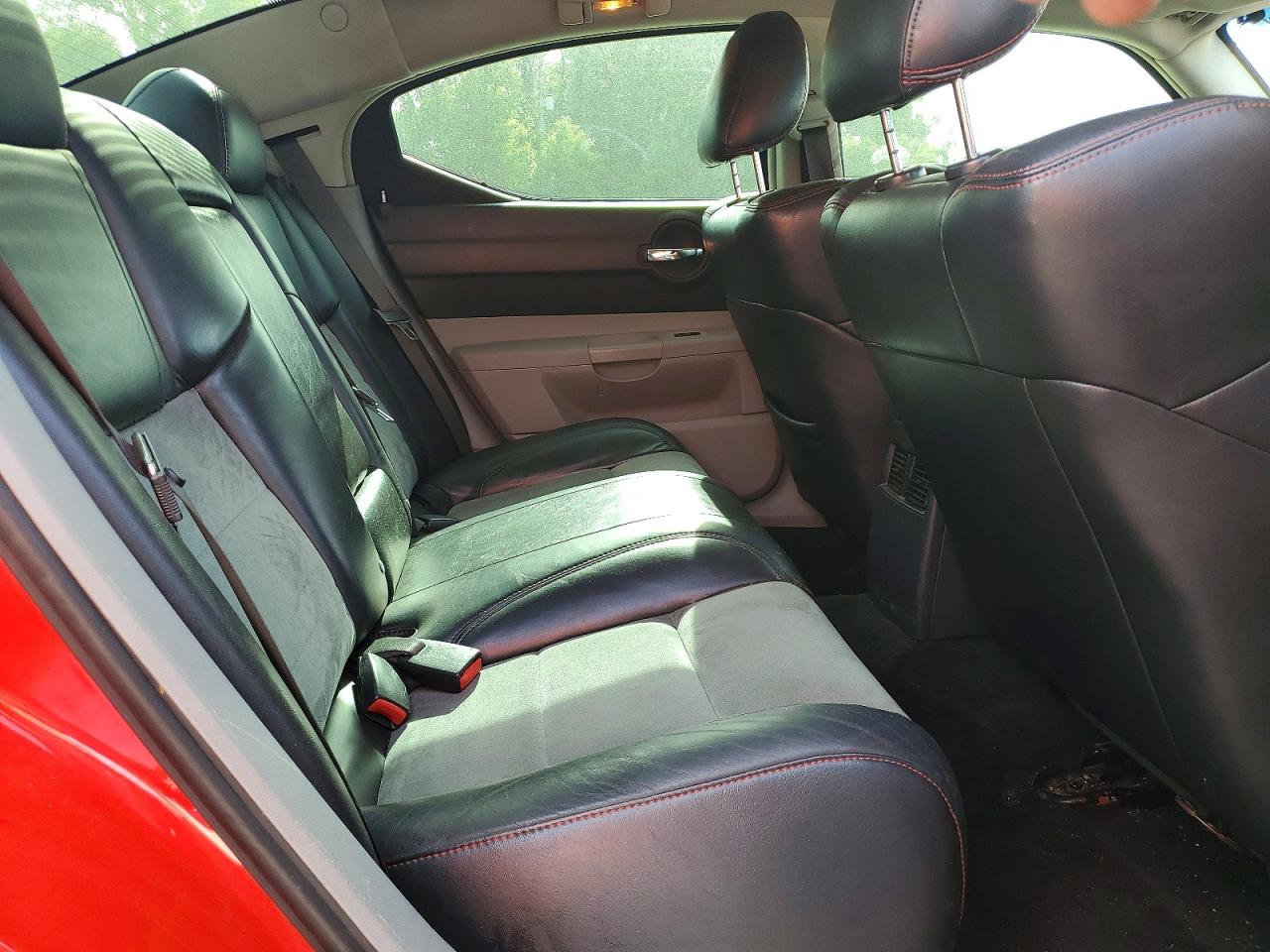 2007 Dodge Charger Srt-8 Red vin: 2B3LA73W87H870525