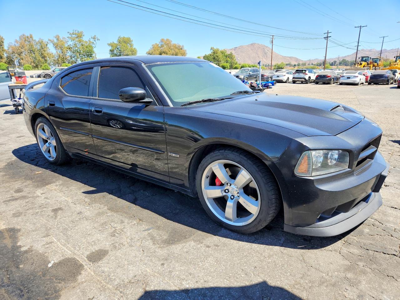 2007 Dodge Charger Srt-8 Черный vin: 2B3LA73WX7H714521