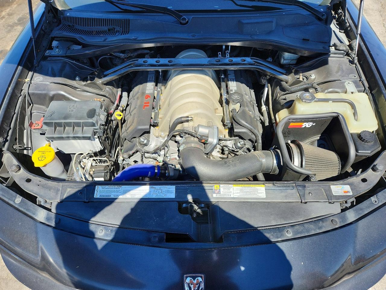 2007 Dodge Charger Srt-8 Черный vin: 2B3LA73WX7H714521