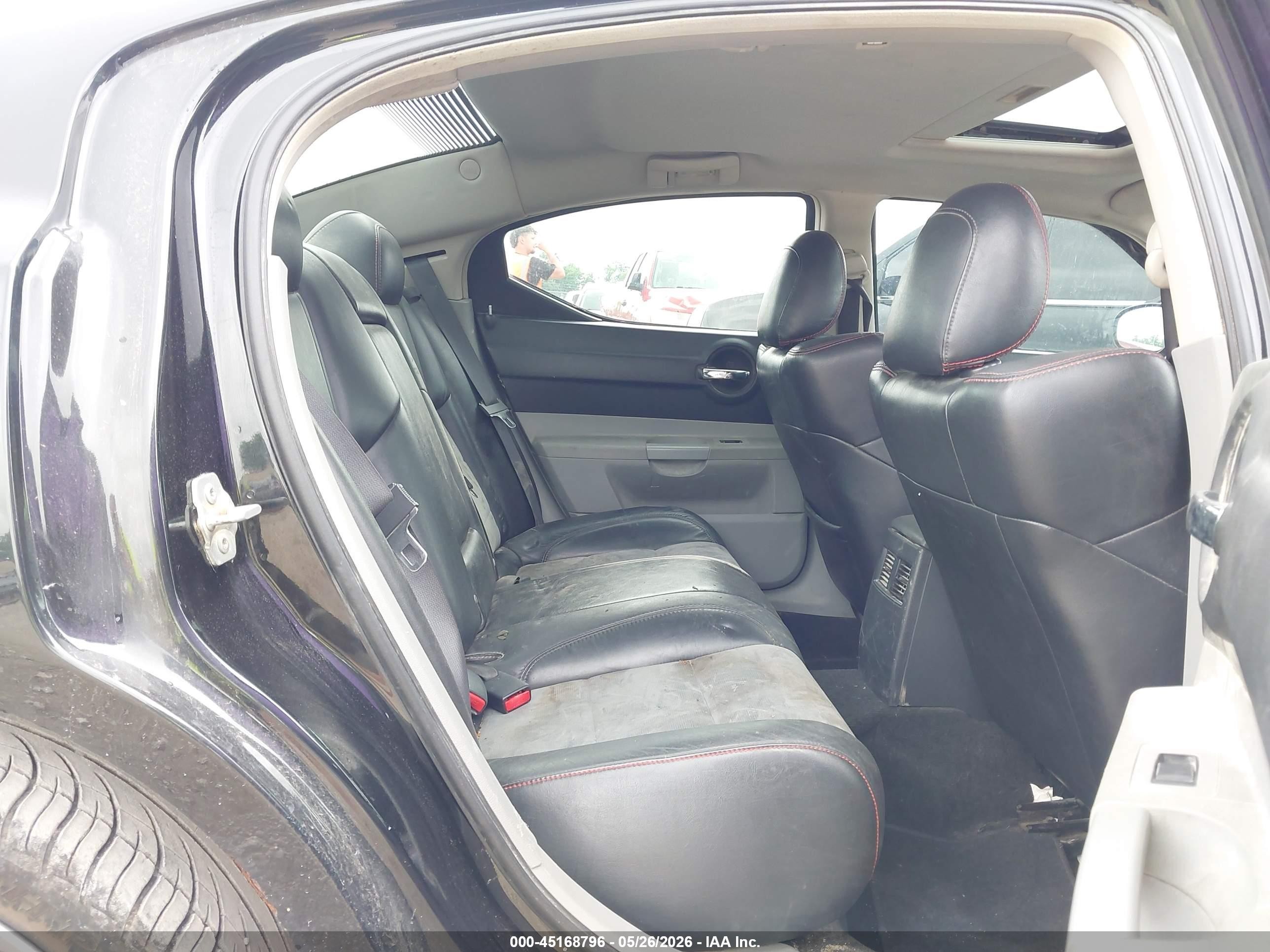2007 Dodge Charger Srt8 Black vin: 2B3LA73WX7H890193