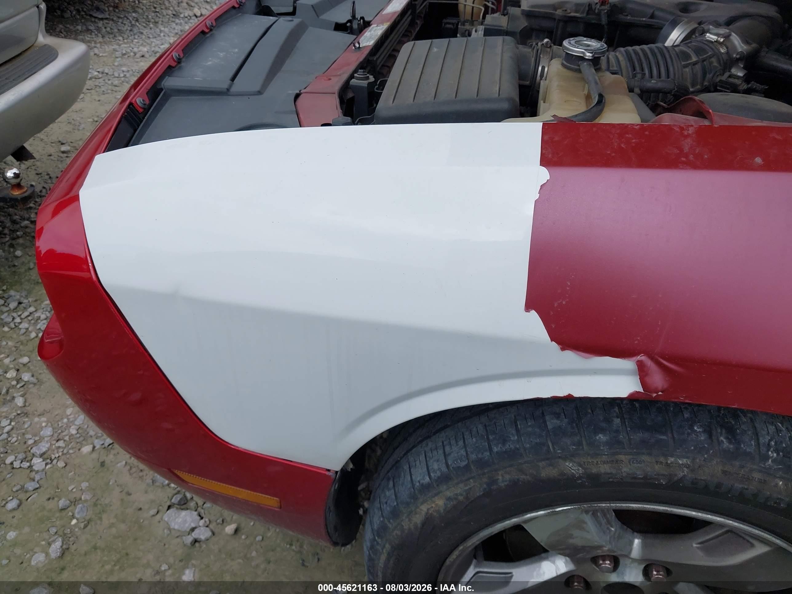 2009 Dodge Challenger Se Burgundy vin: 2B3LJ44V09H507658