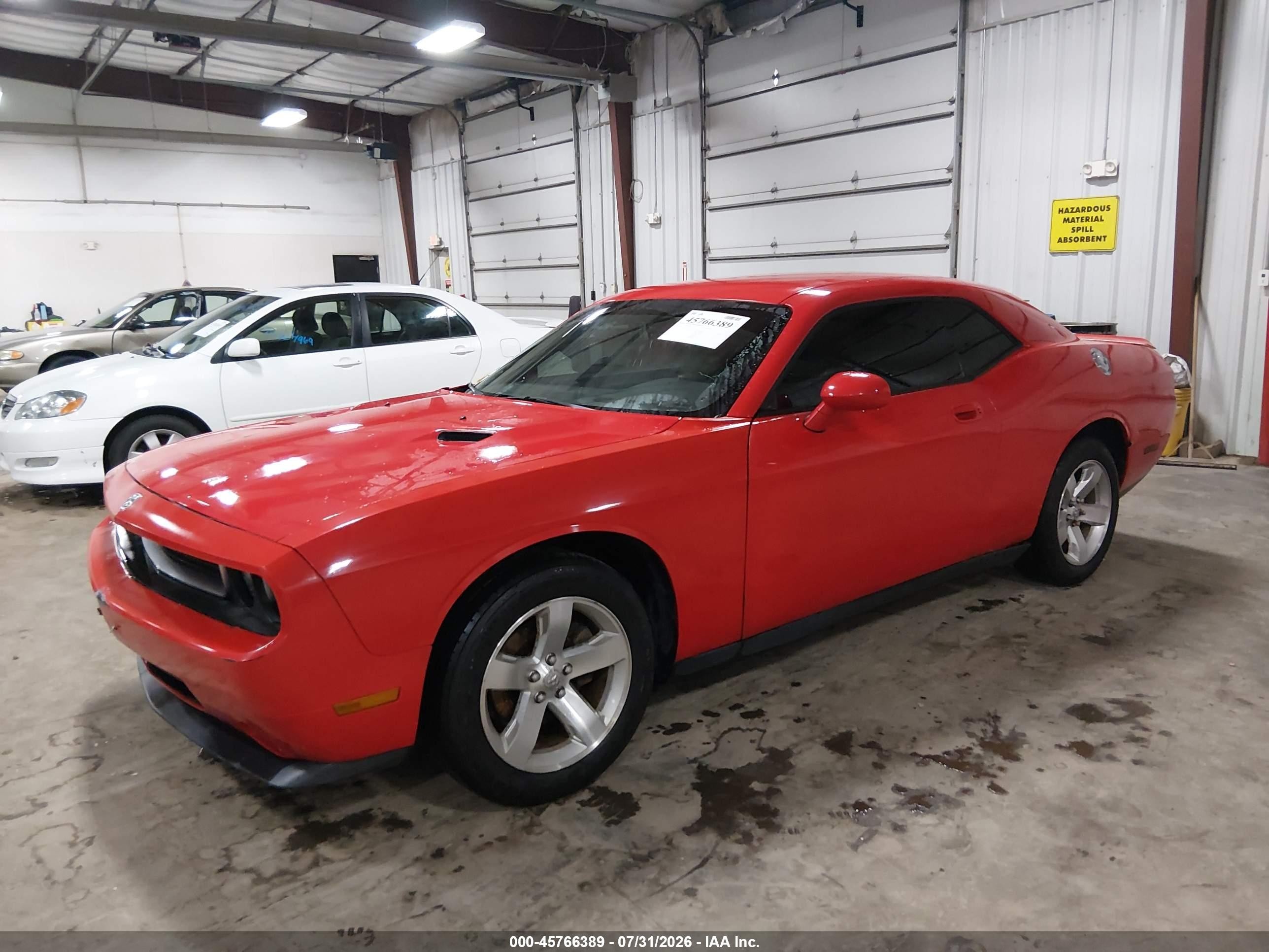 2009 Dodge Challenger Se Red vin: 2B3LJ44V09H561235