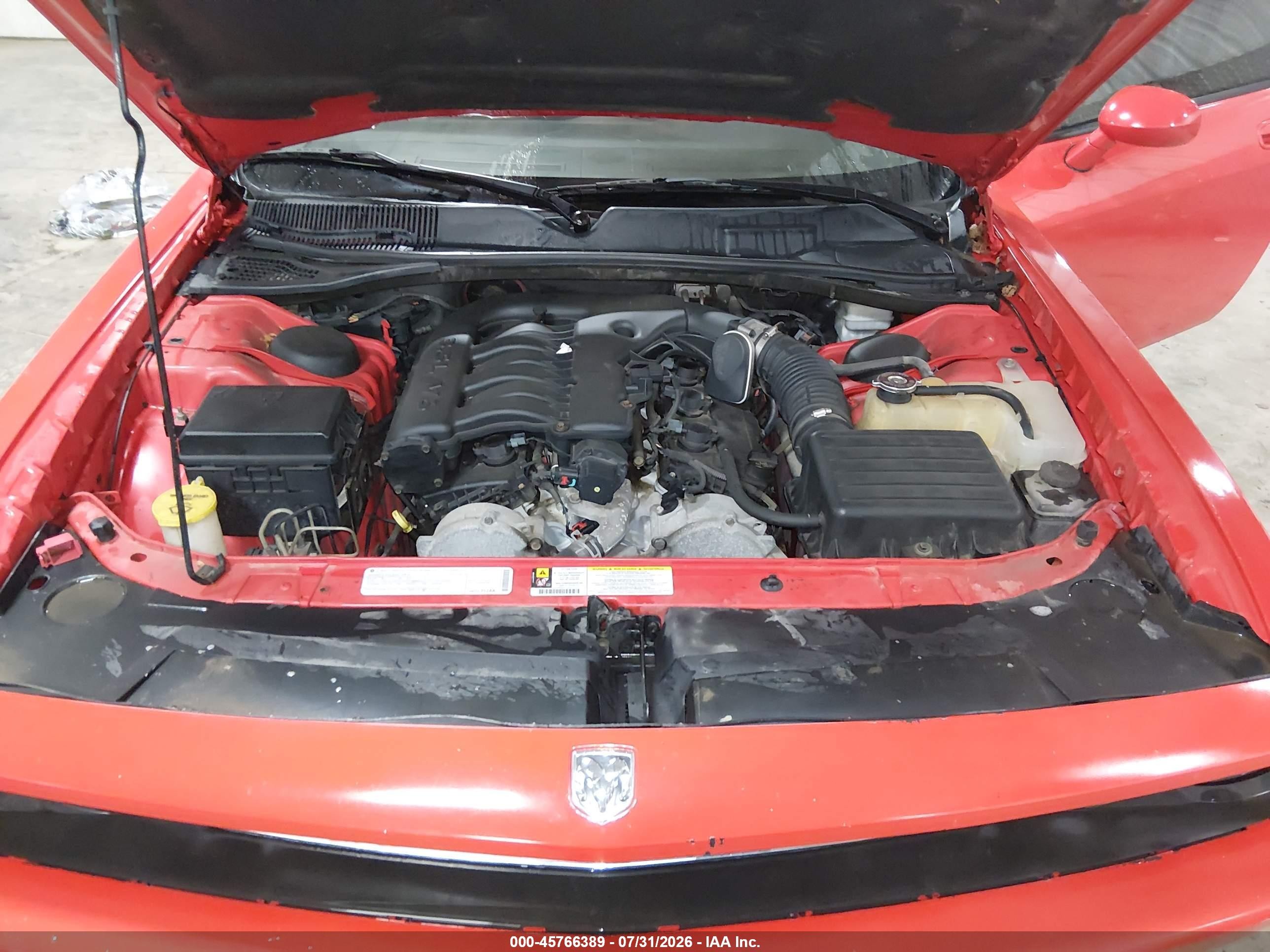 2009 Dodge Challenger Se Red vin: 2B3LJ44V09H561235