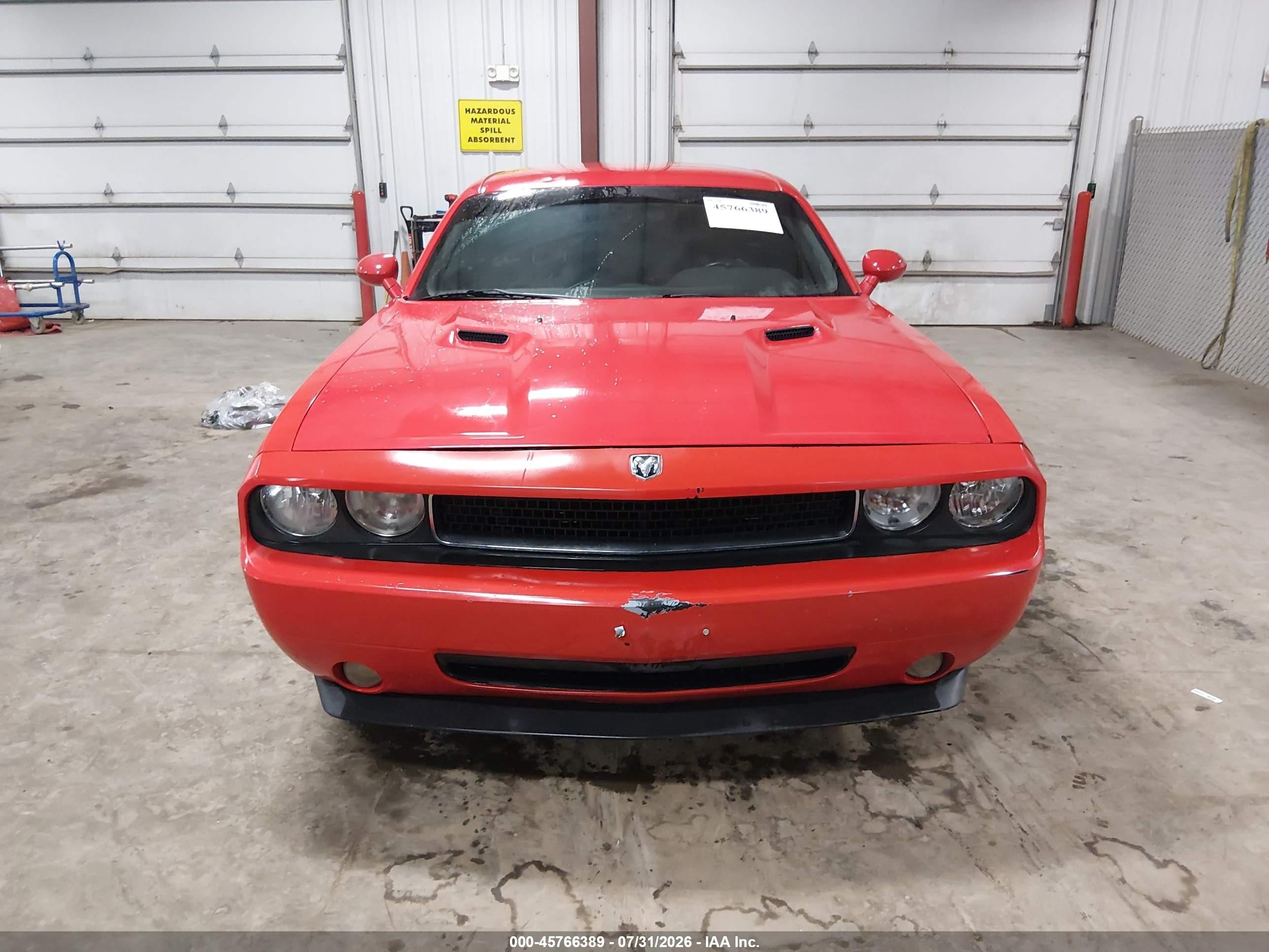 2009 Dodge Challenger Se Red vin: 2B3LJ44V09H561235