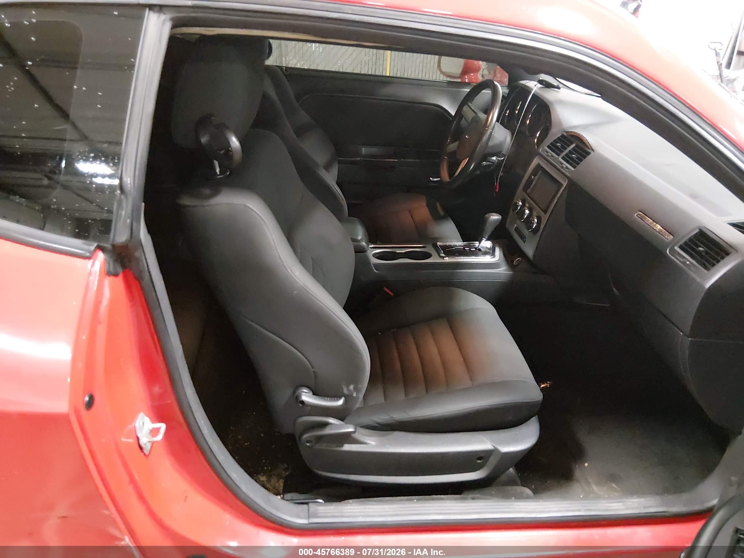 2009 Dodge Challenger Se Red vin: 2B3LJ44V09H561235