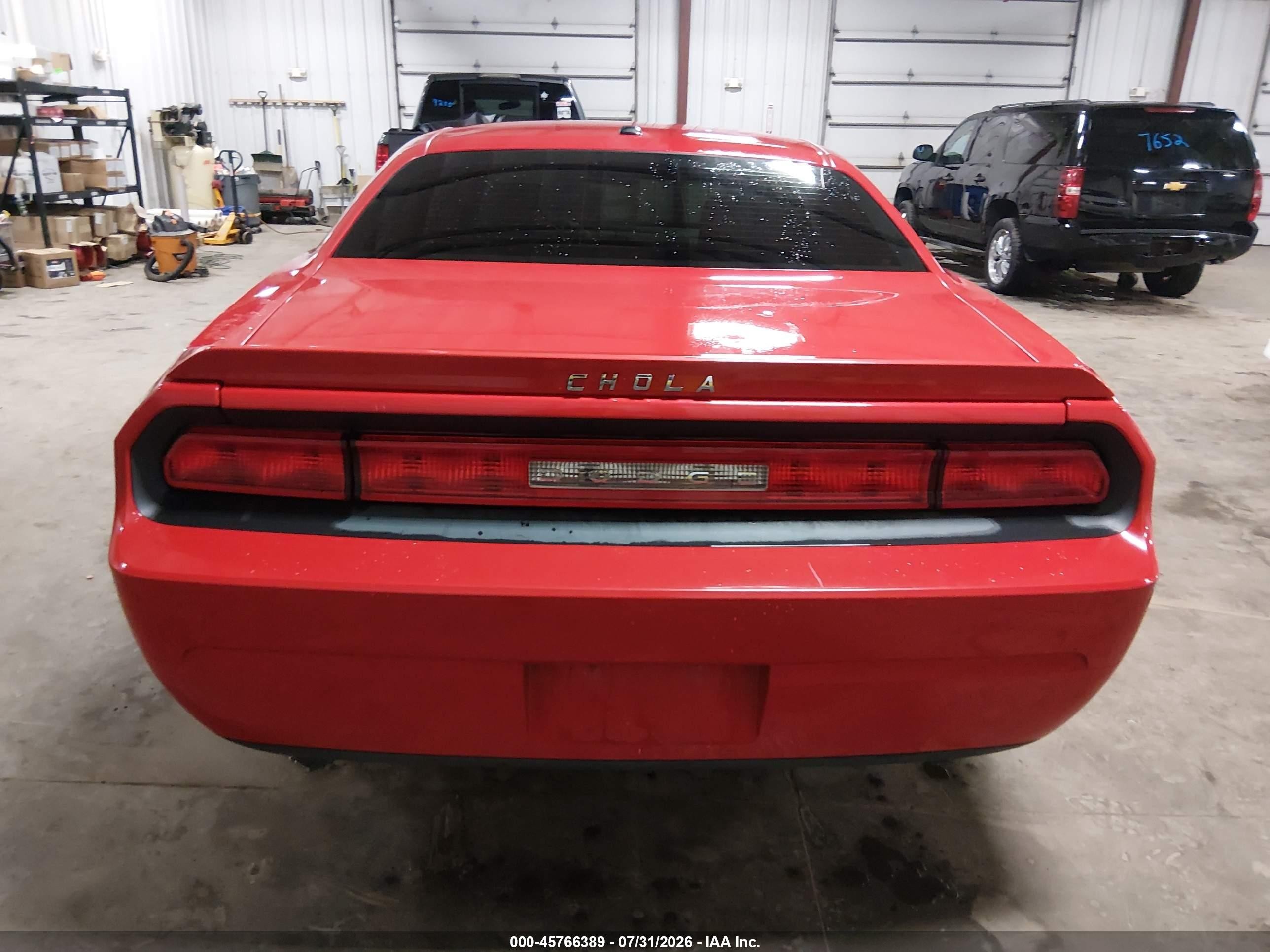 2009 Dodge Challenger Se Red vin: 2B3LJ44V09H561235
