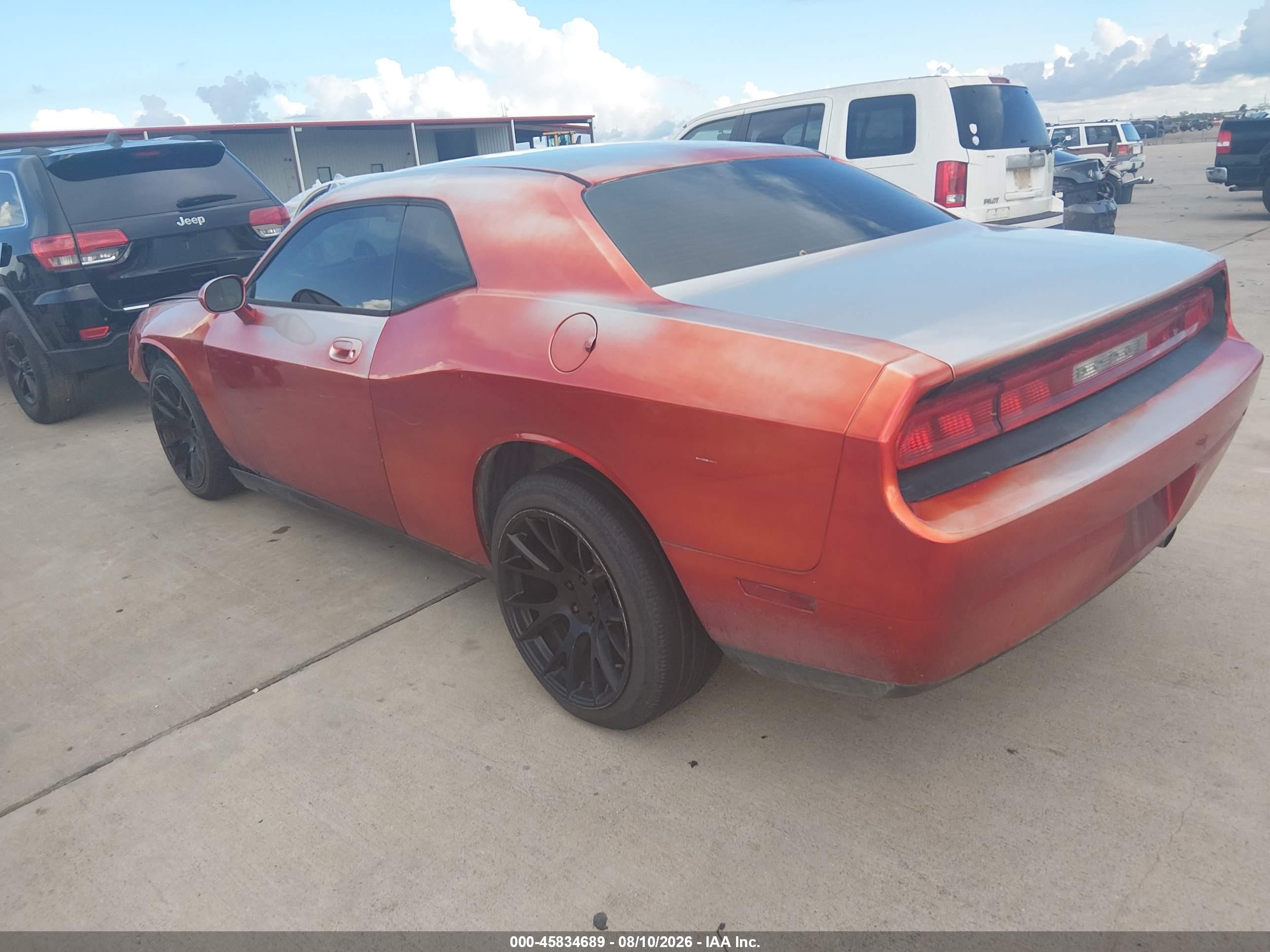 2009 Dodge Challenger Se Оранжевый vin: 2B3LJ44V39H591118