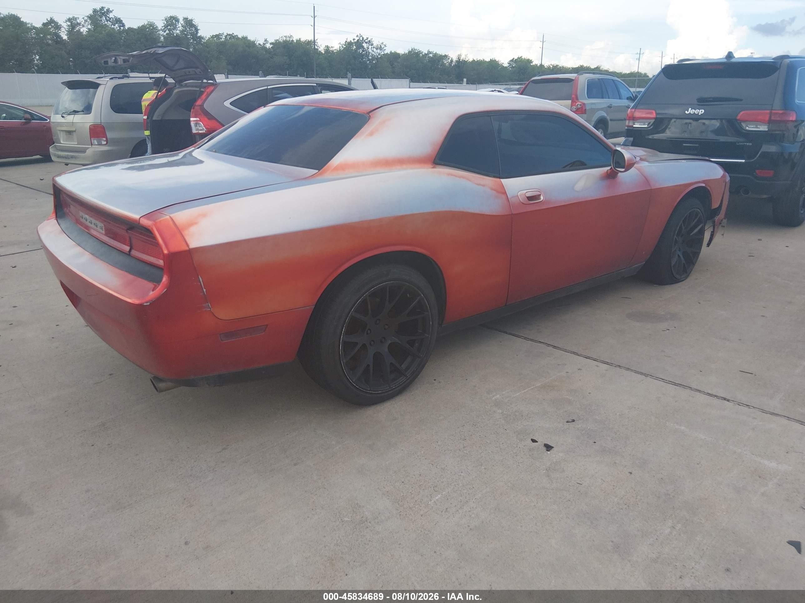 2009 Dodge Challenger Se Оранжевый vin: 2B3LJ44V39H591118