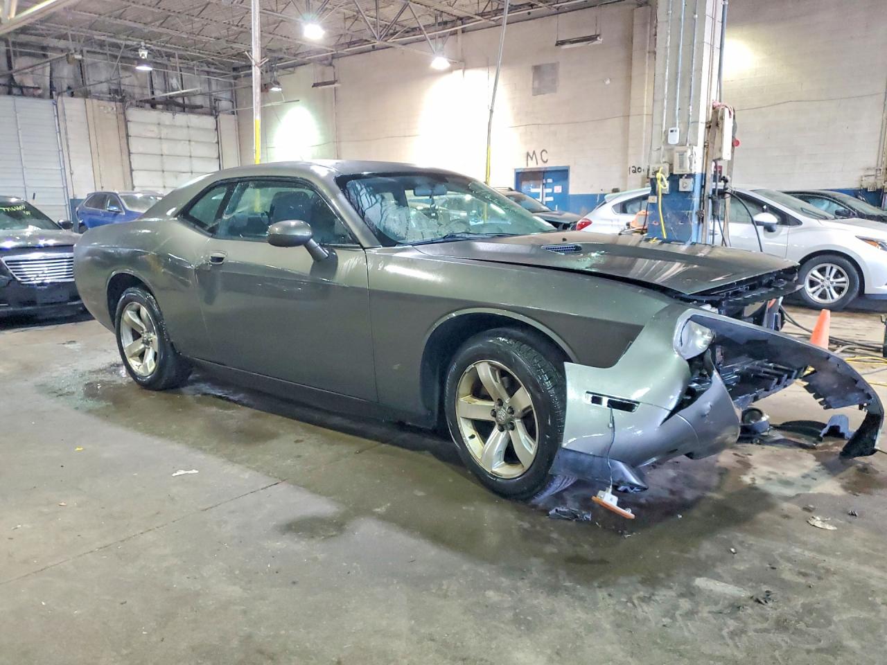 2009 Dodge Challenger Se Gray vin: 2B3LJ44V49H522342