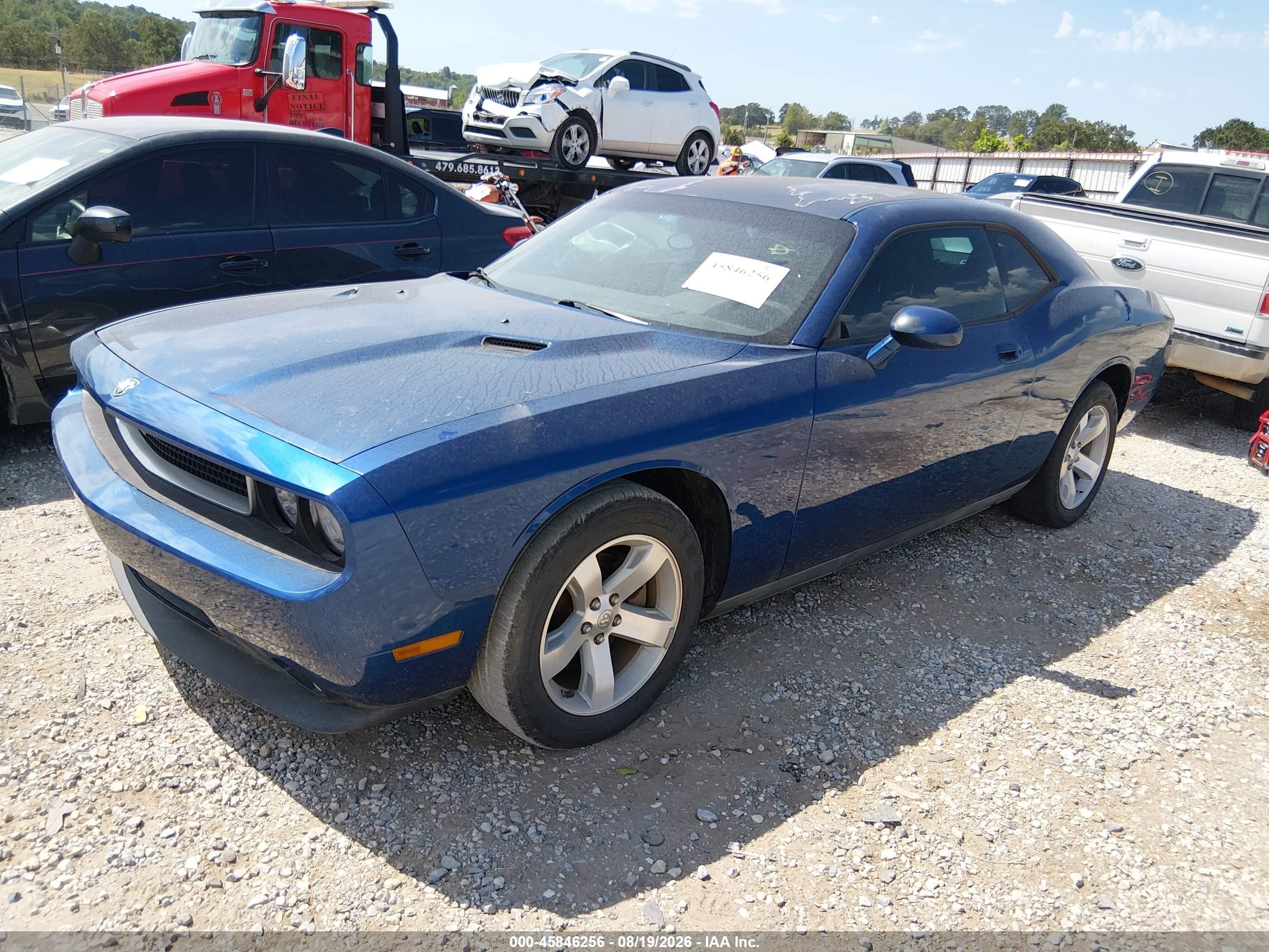 2009 Dodge Challenger Se Blue vin: 2B3LJ44V49H559746