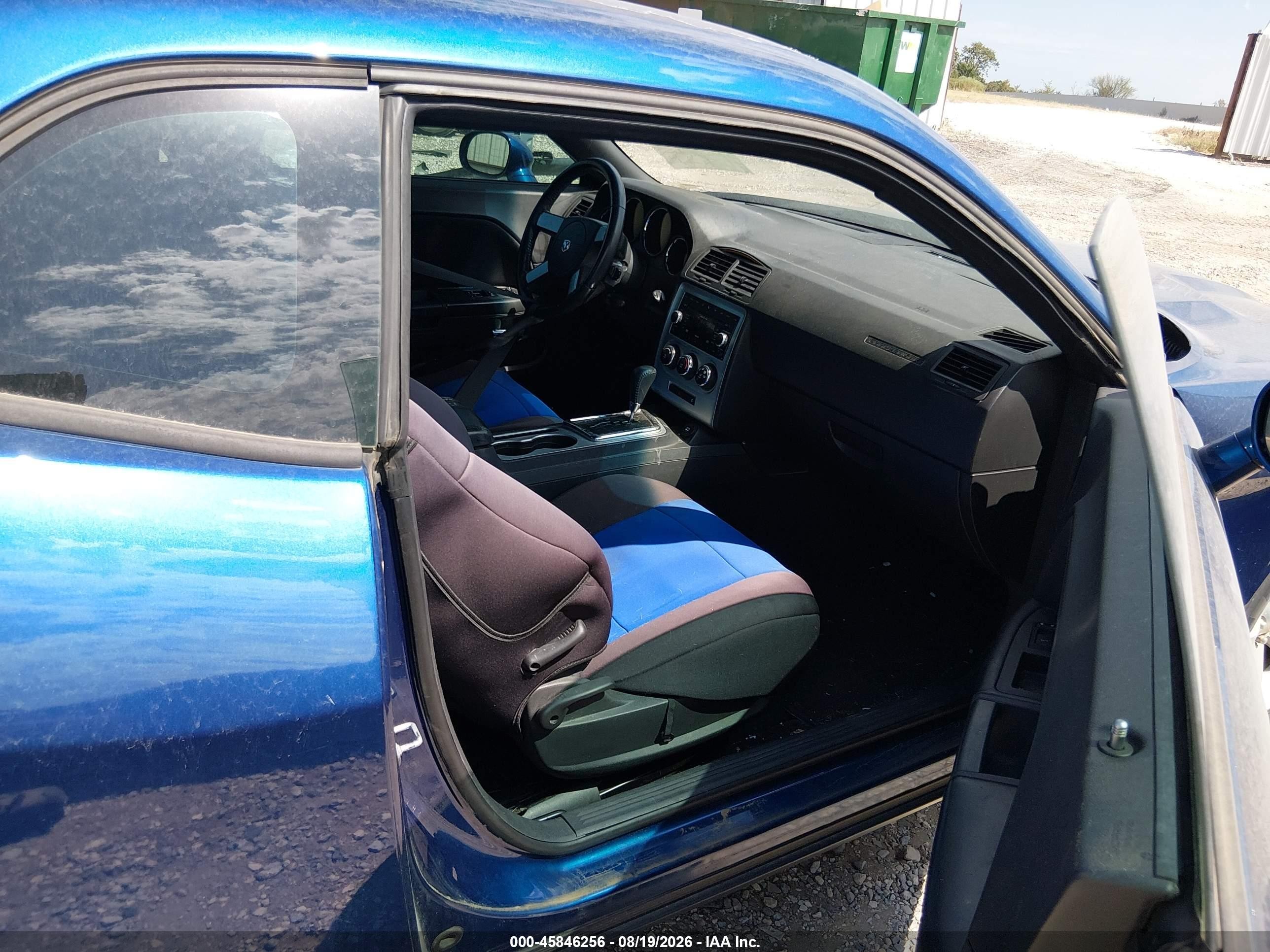 2009 Dodge Challenger Se Blue vin: 2B3LJ44V49H559746