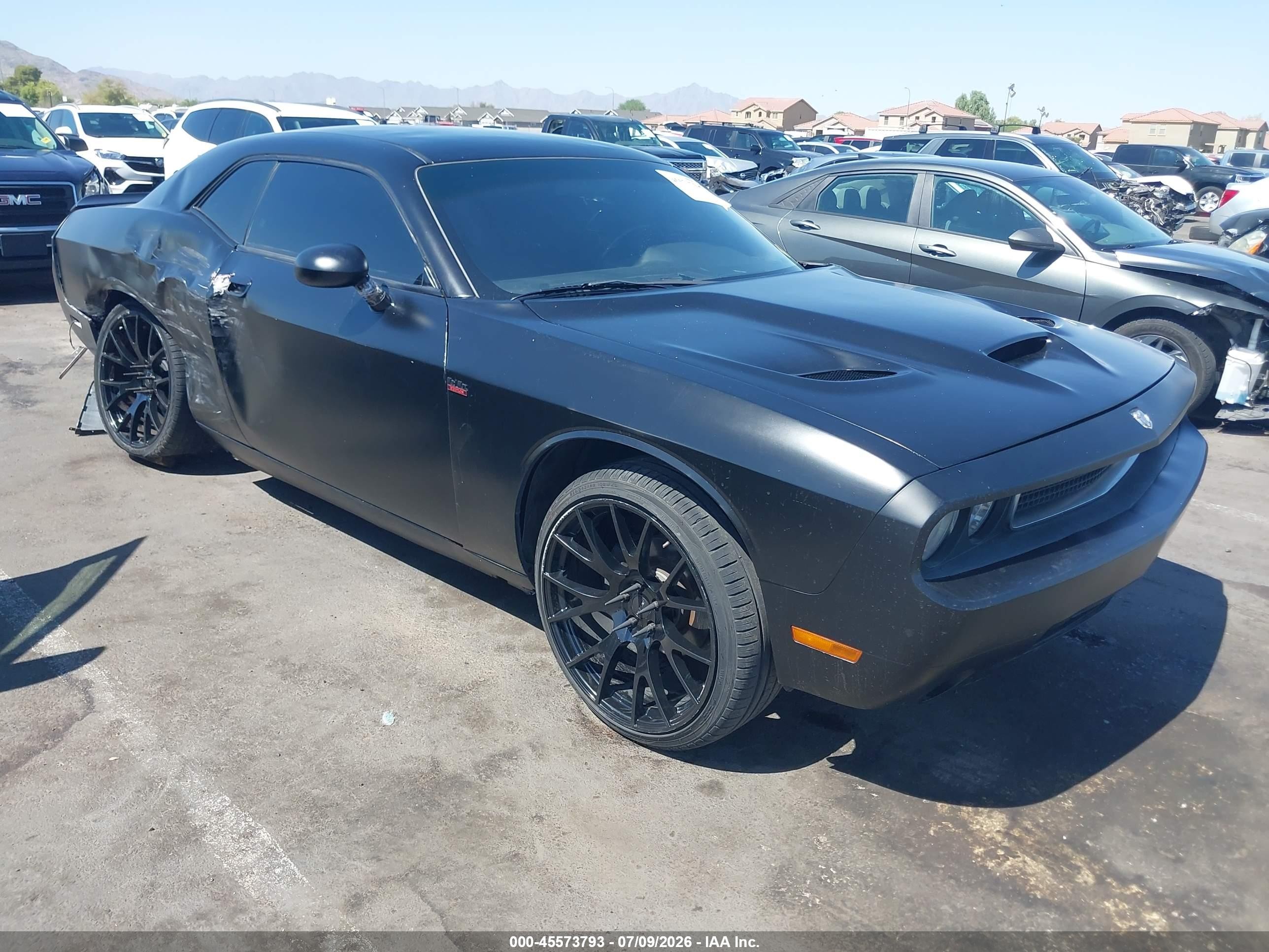 2009 Dodge Challenger Se Black vin: 2B3LJ44V59H522480