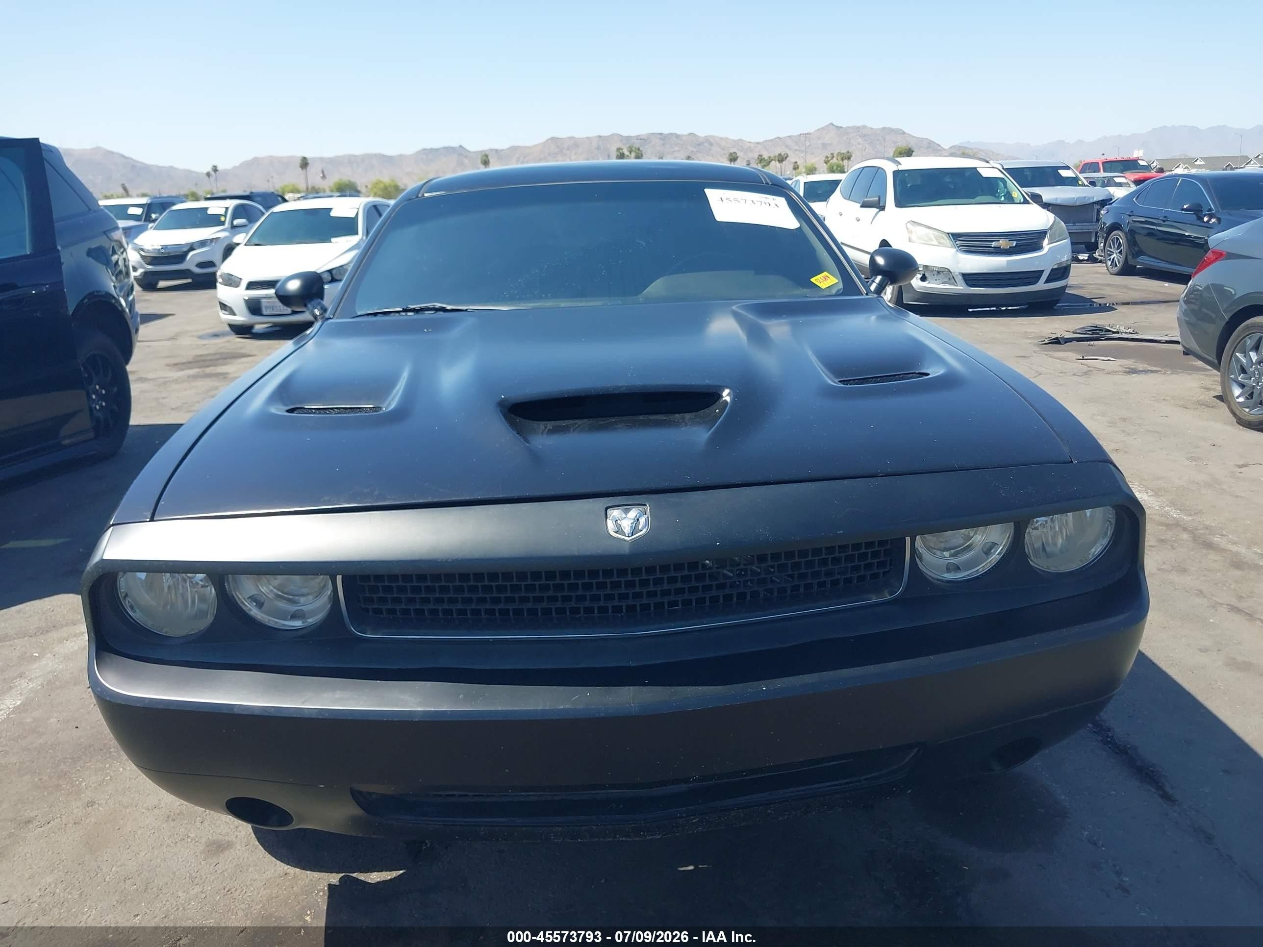 2009 Dodge Challenger Se Black vin: 2B3LJ44V59H522480