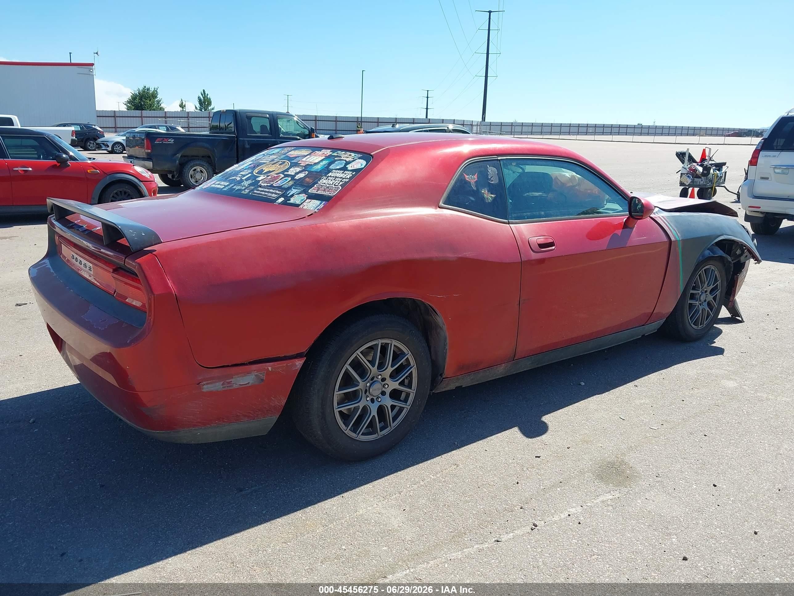 2009 Dodge Challenger Se Темно-бордовый vin: 2B3LJ44V69H515831