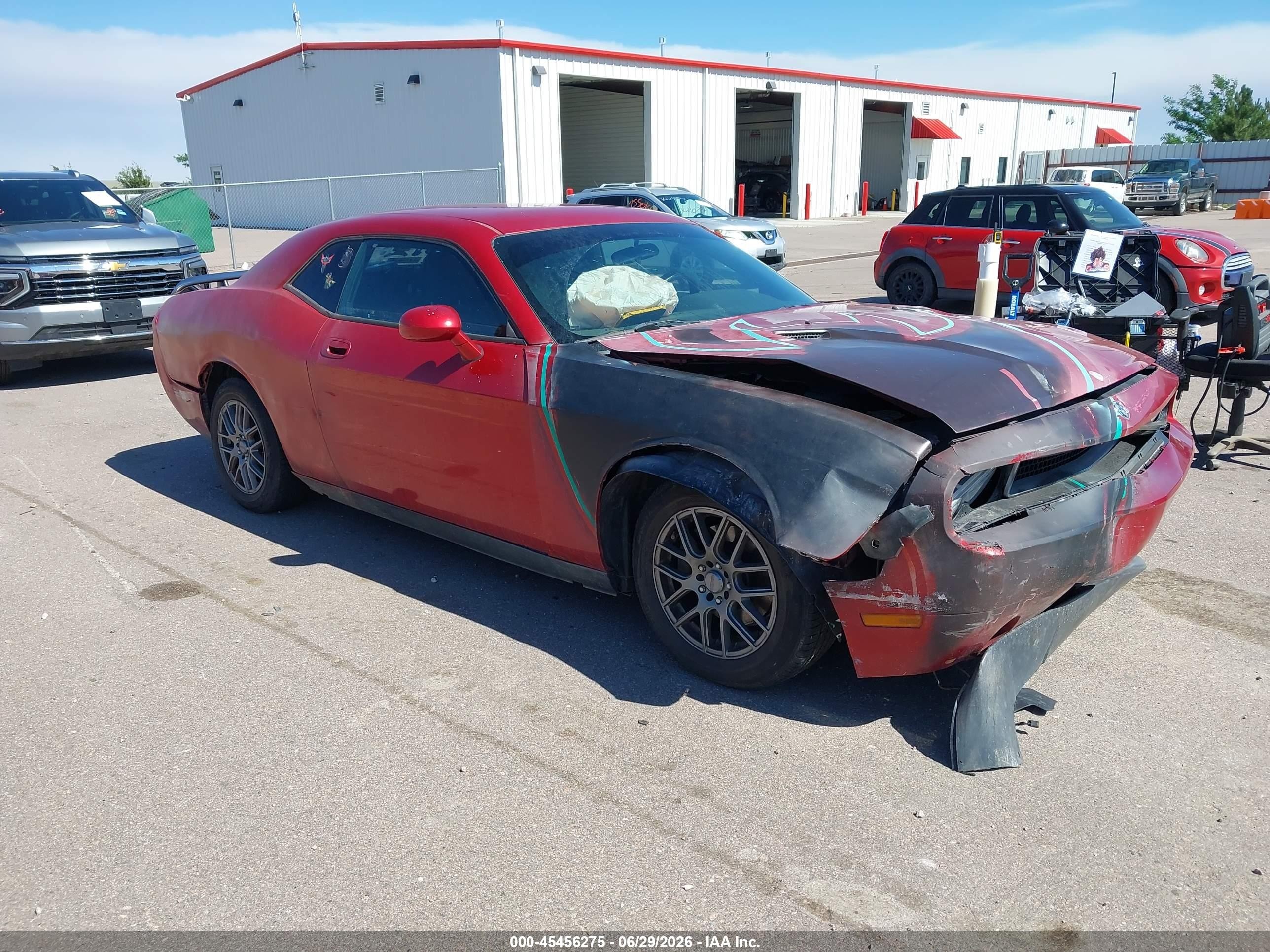 2009 Dodge Challenger Se Темно-бордовый vin: 2B3LJ44V69H515831