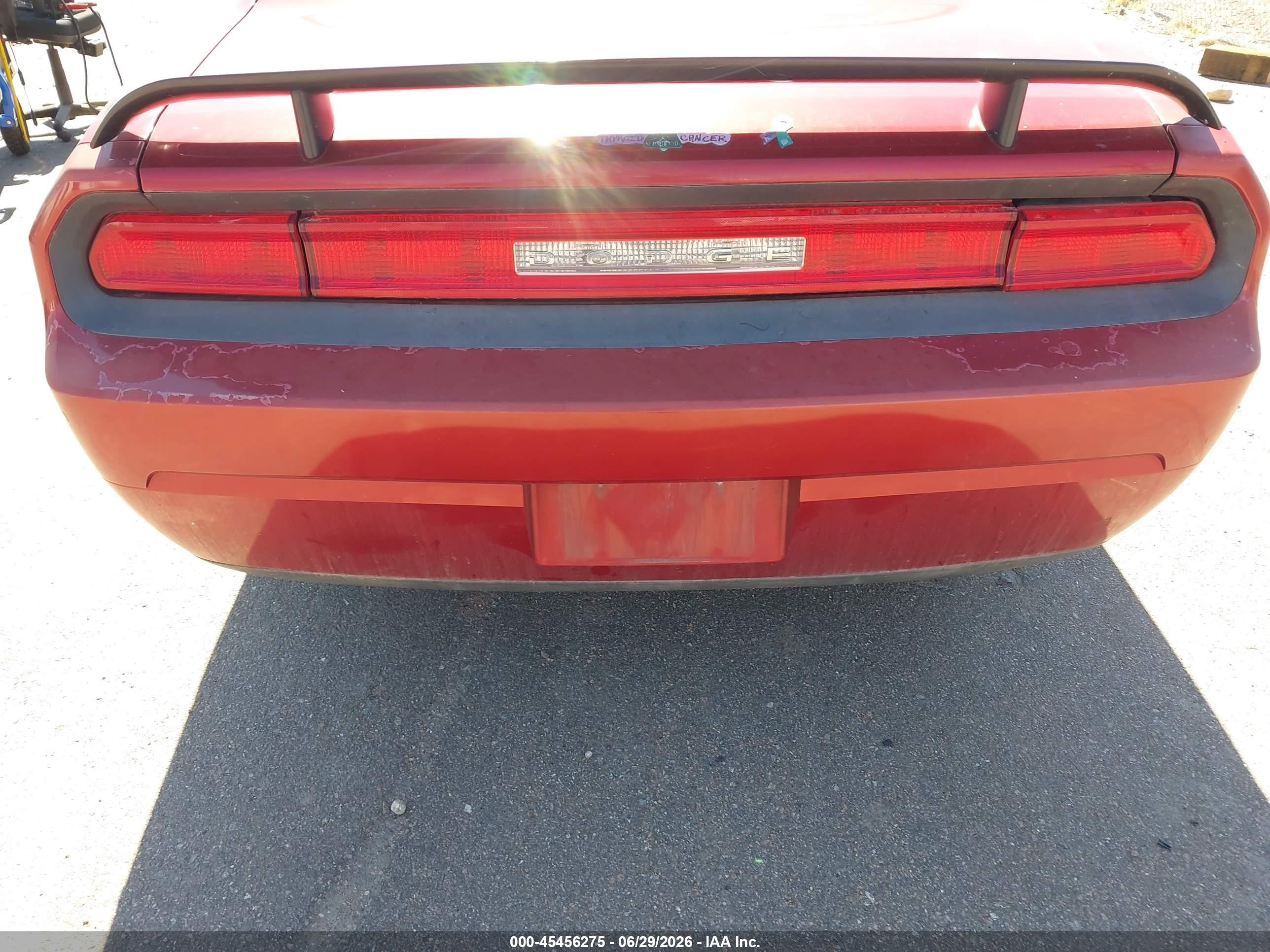 2009 Dodge Challenger Se Темно-бордовый vin: 2B3LJ44V69H515831